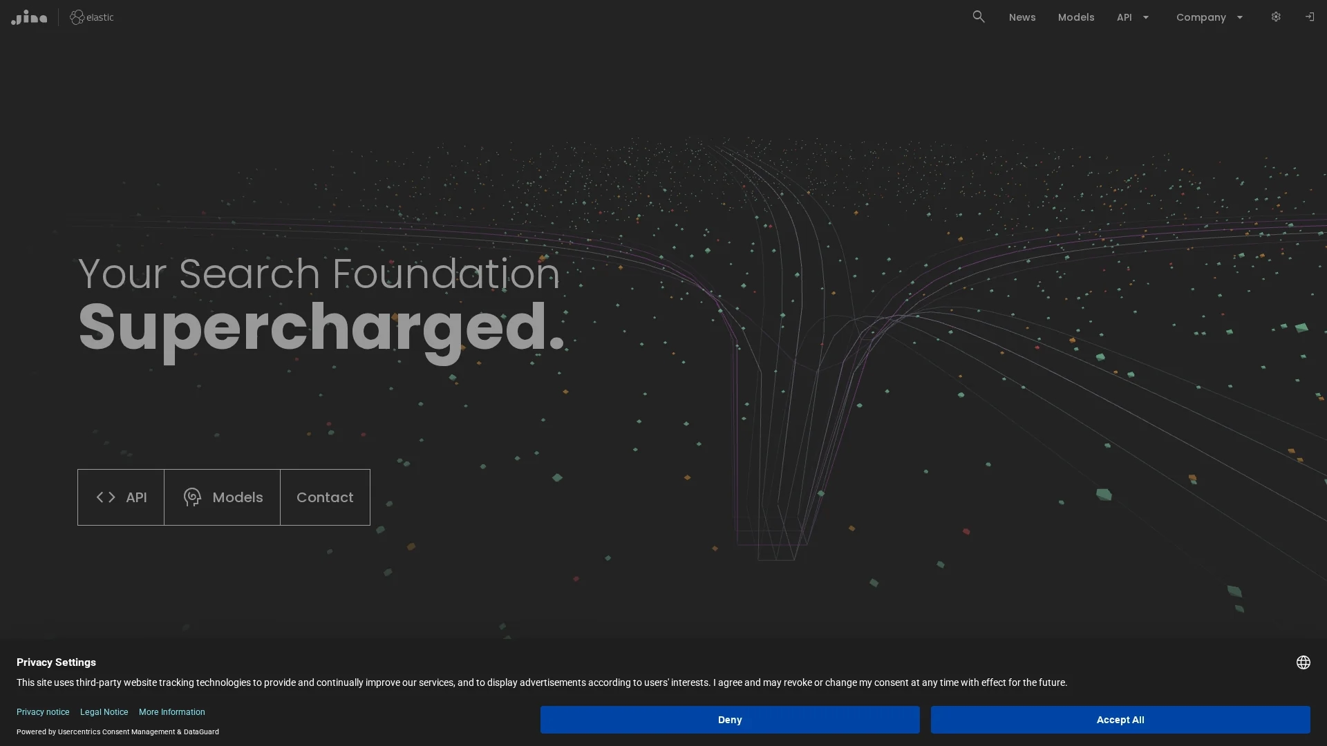 jina-ai homepage