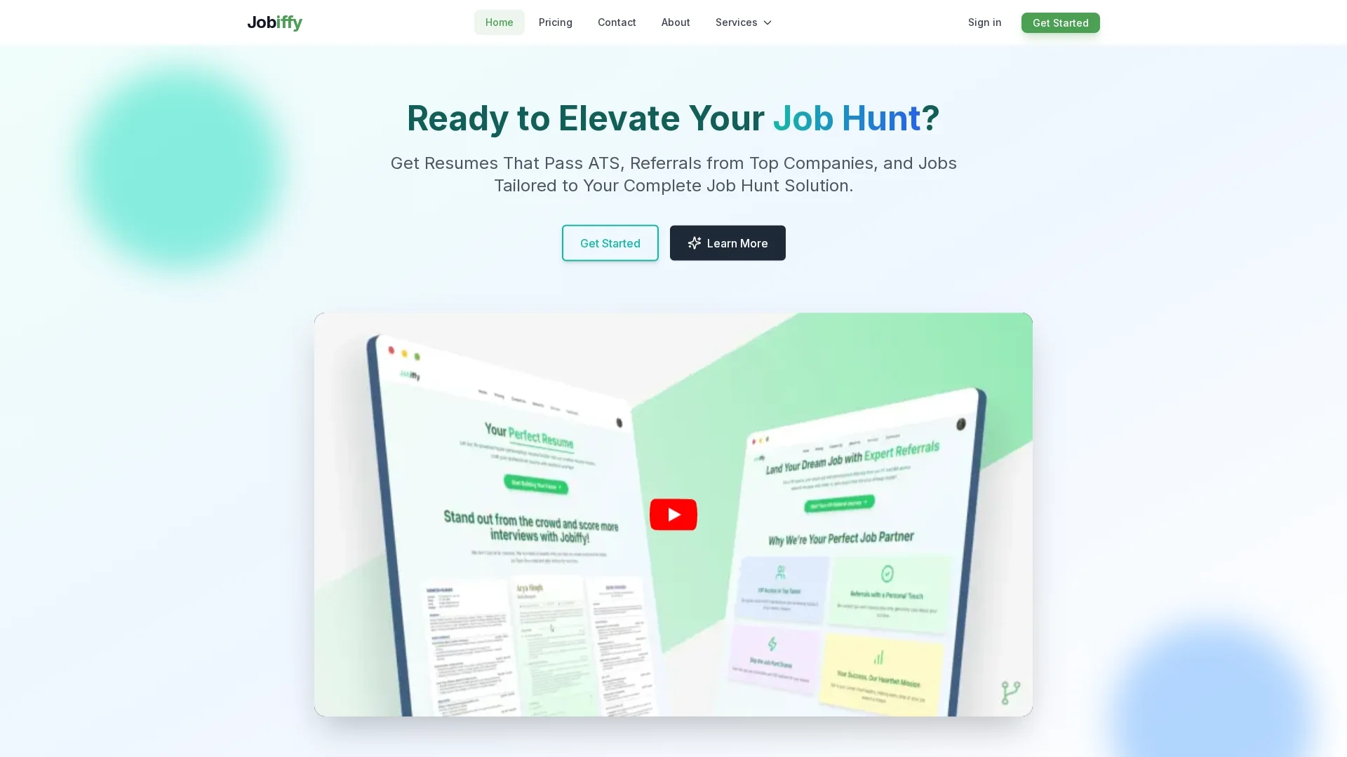 jobiffy homepage
