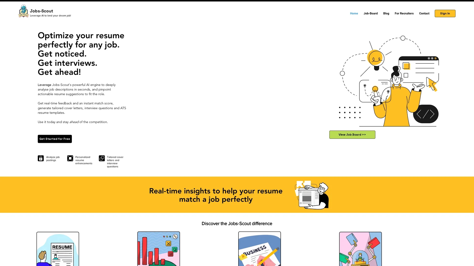 jobs-scout homepage