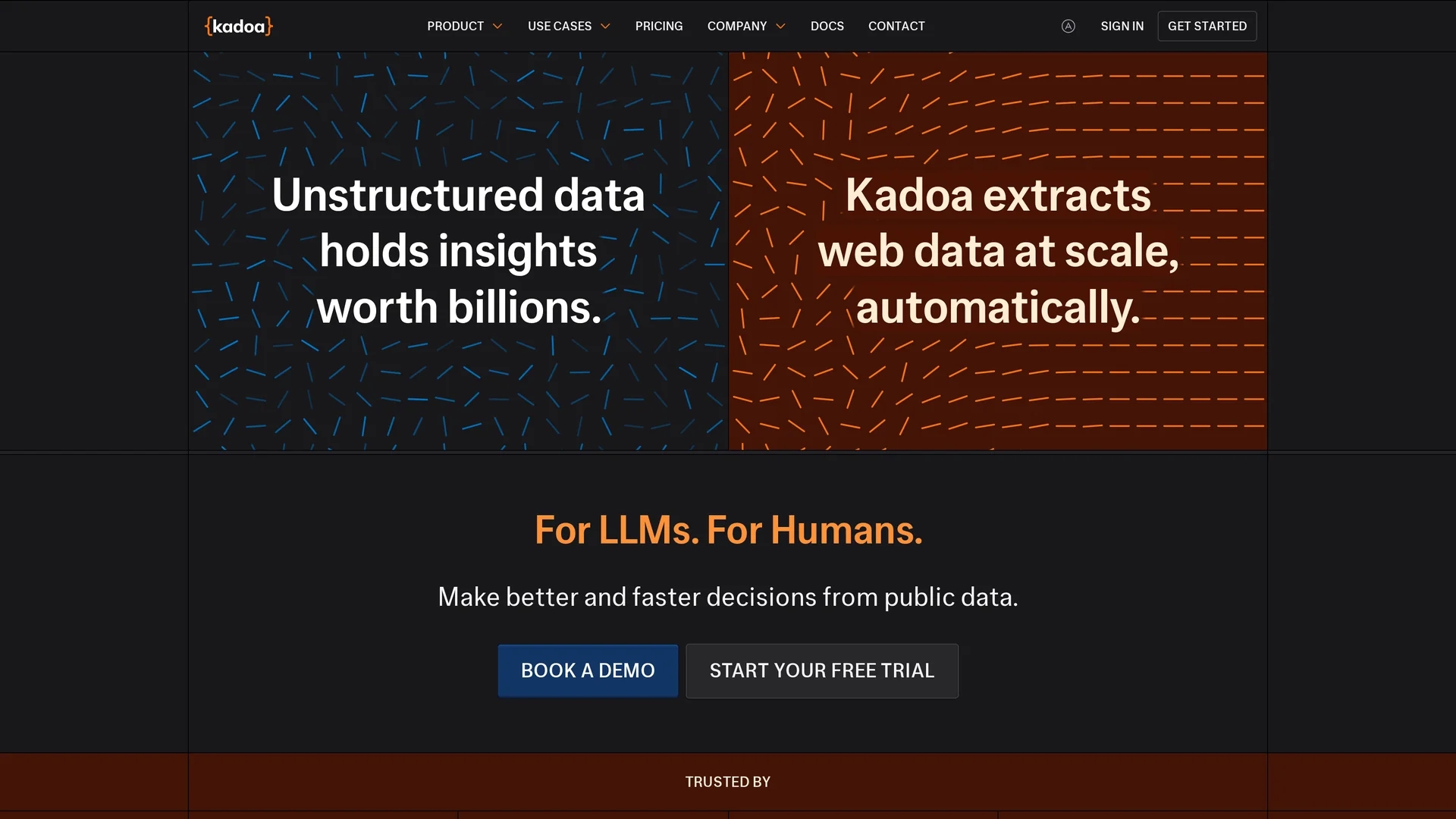 kadoa homepage