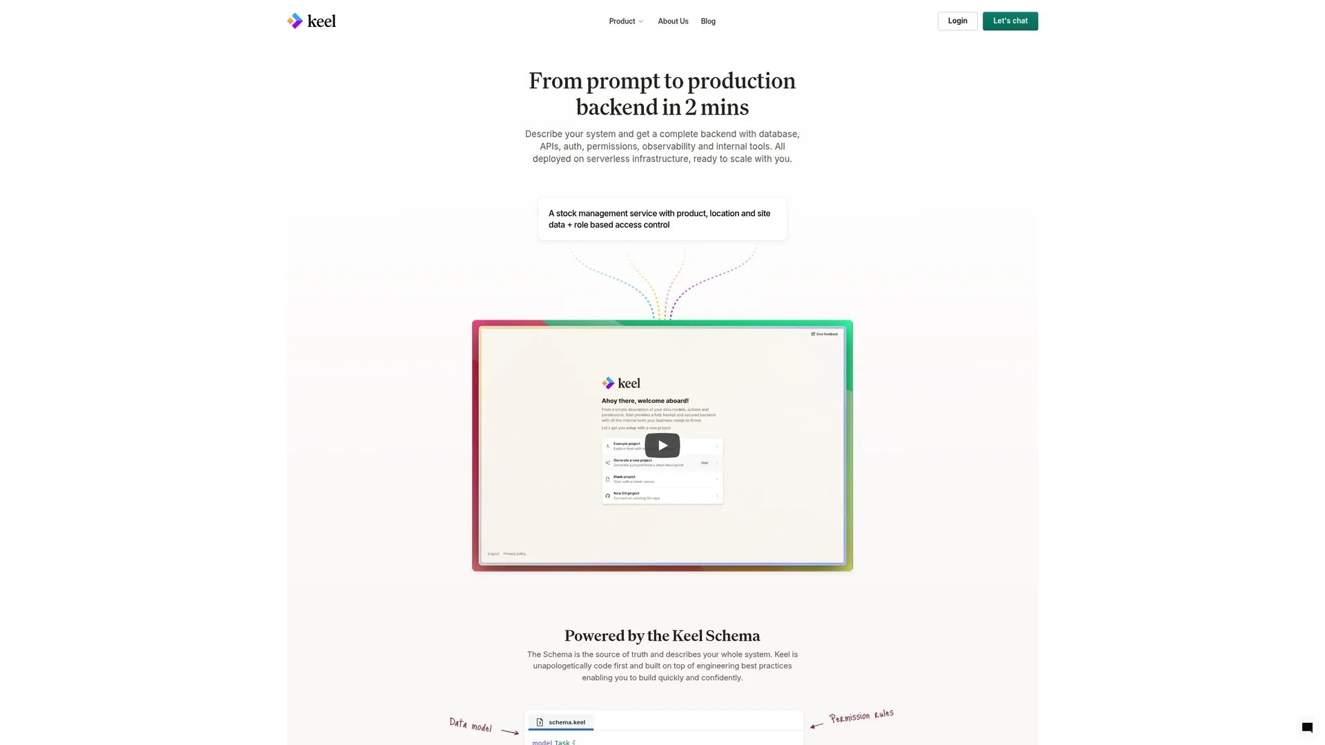 keel-studio homepage