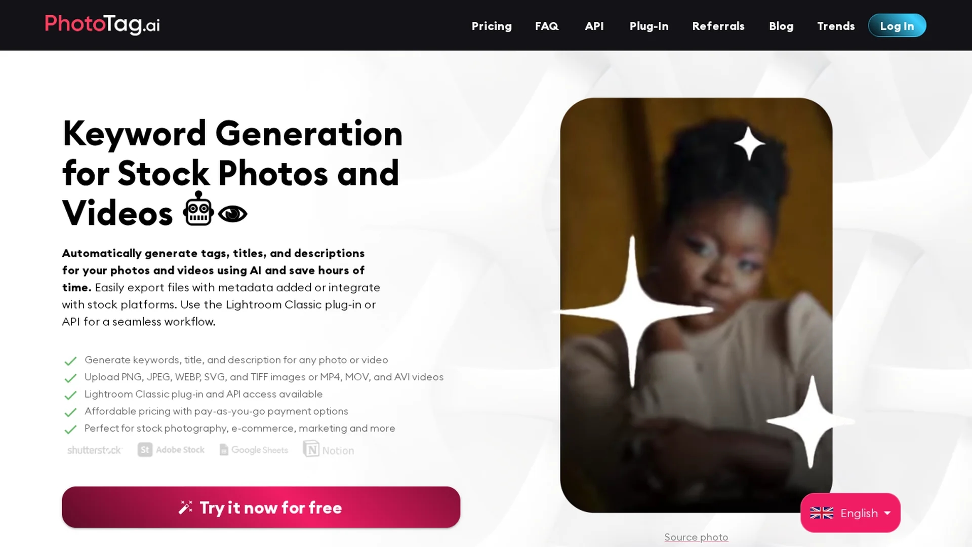 keyword-camera homepage