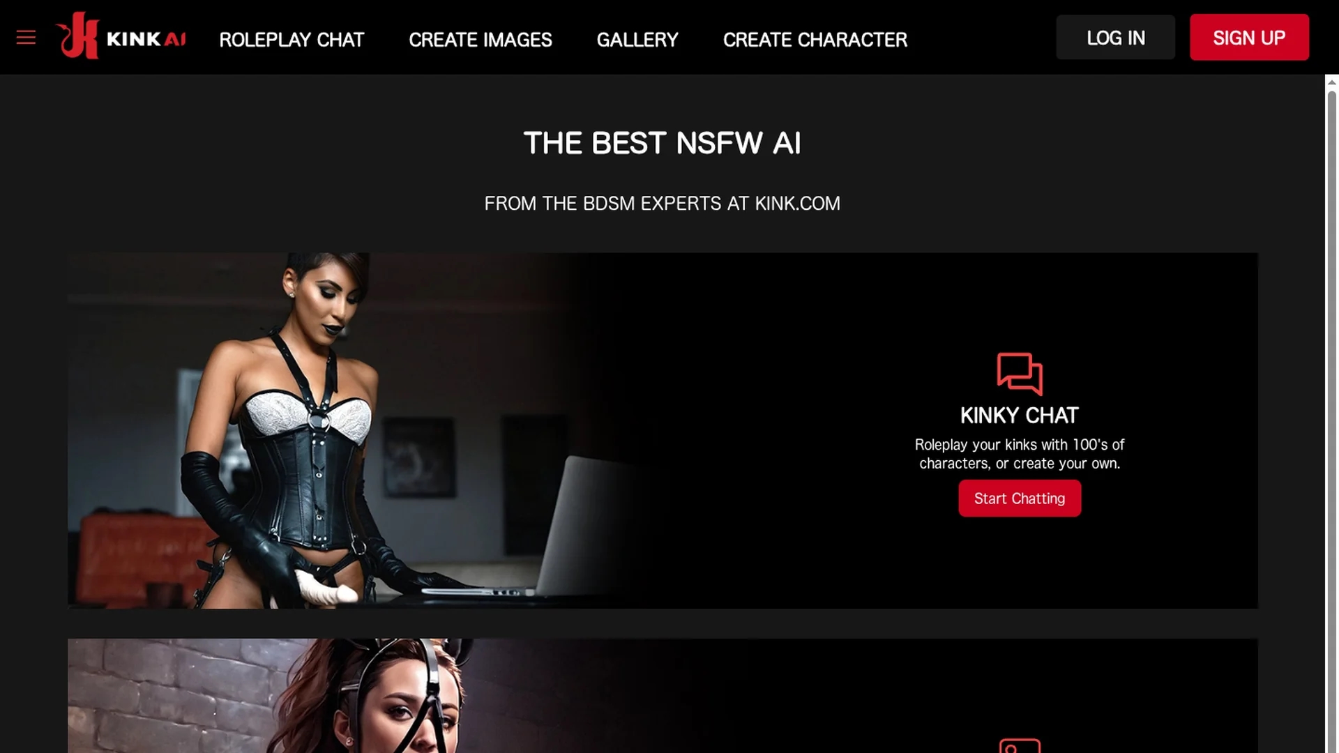 kink-ai homepage