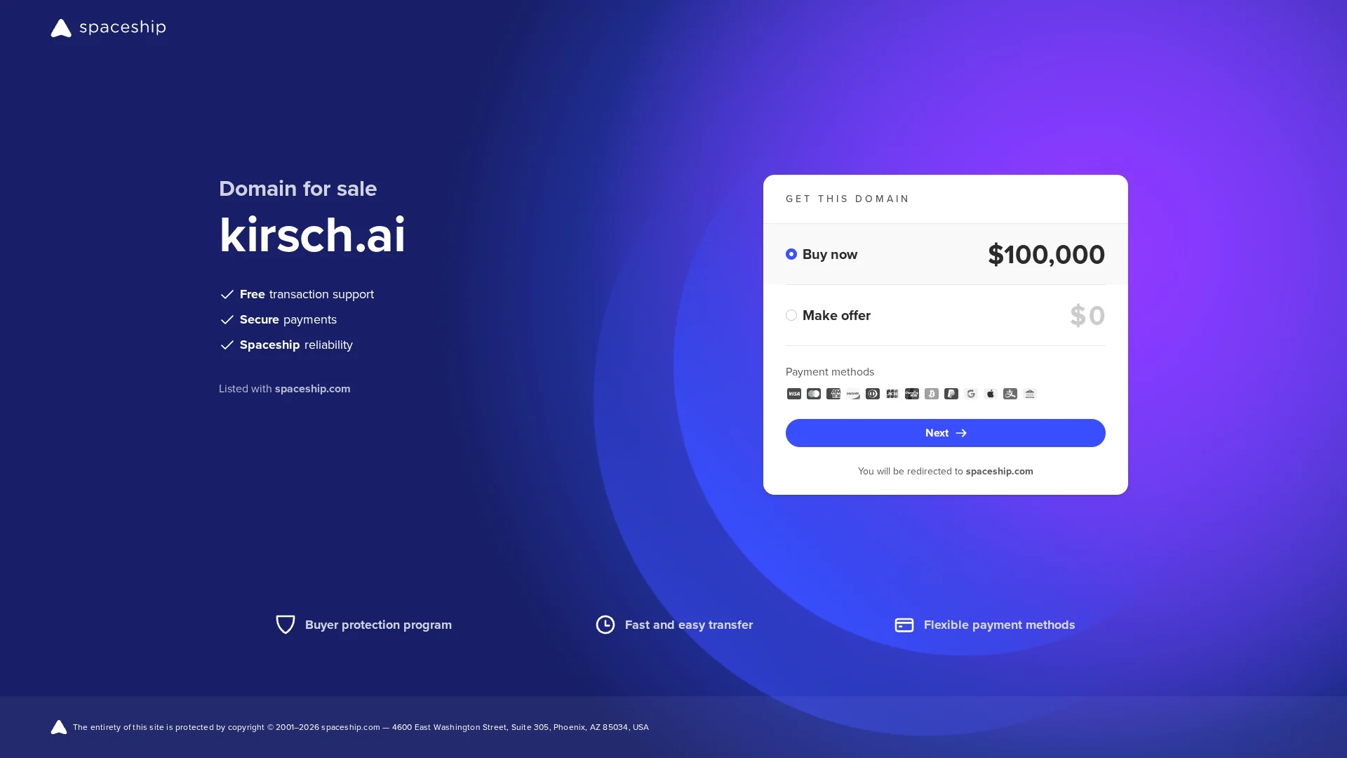 kirsch-ai homepage