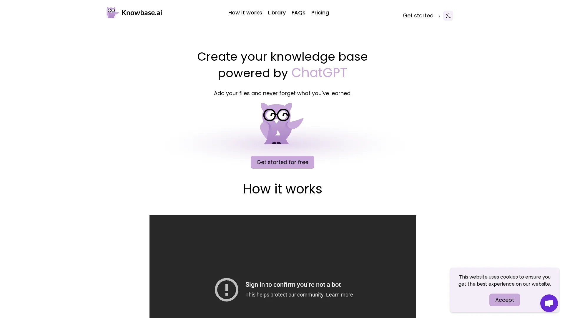 knowbase-ai homepage