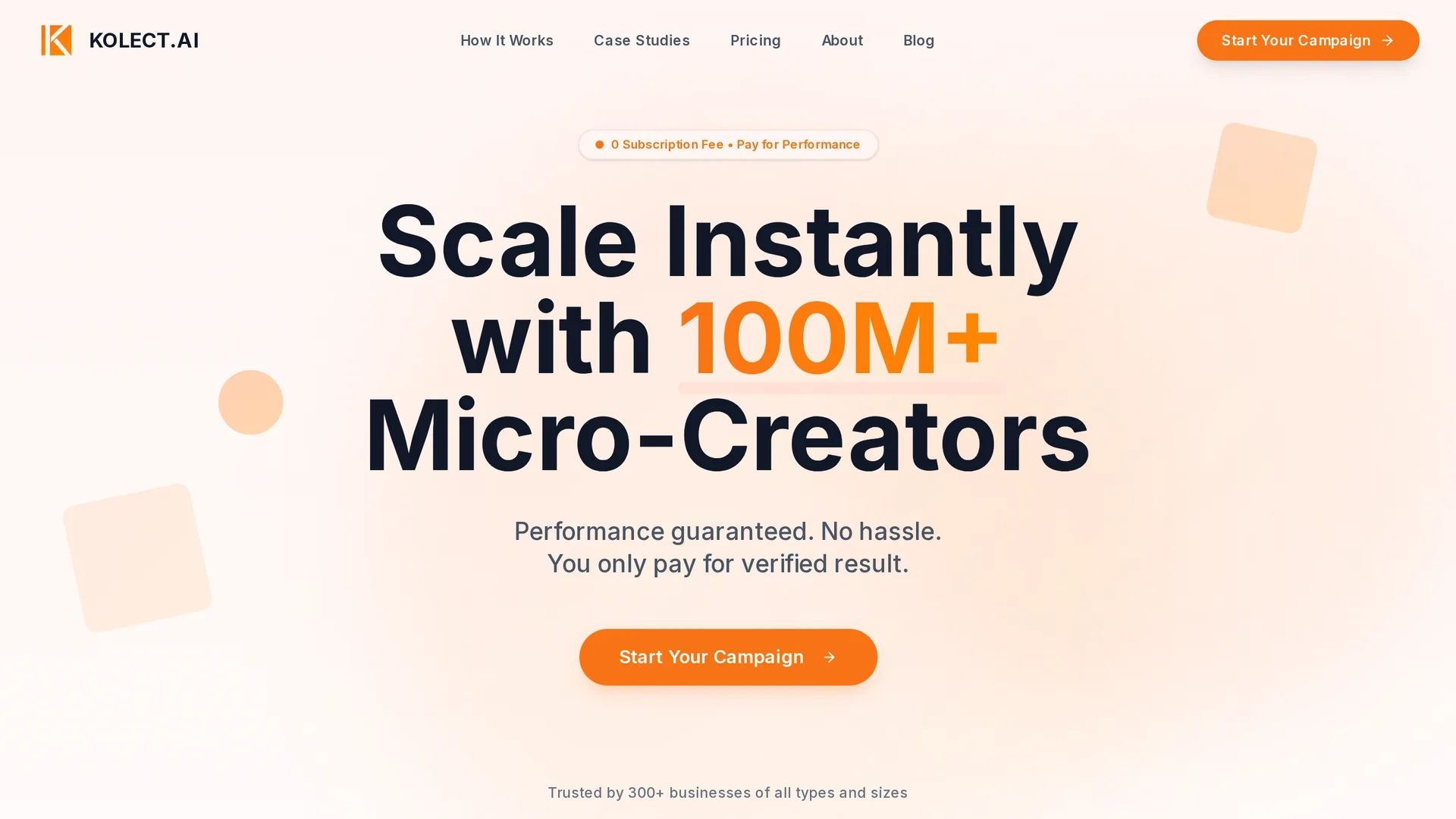 kolect-ai homepage