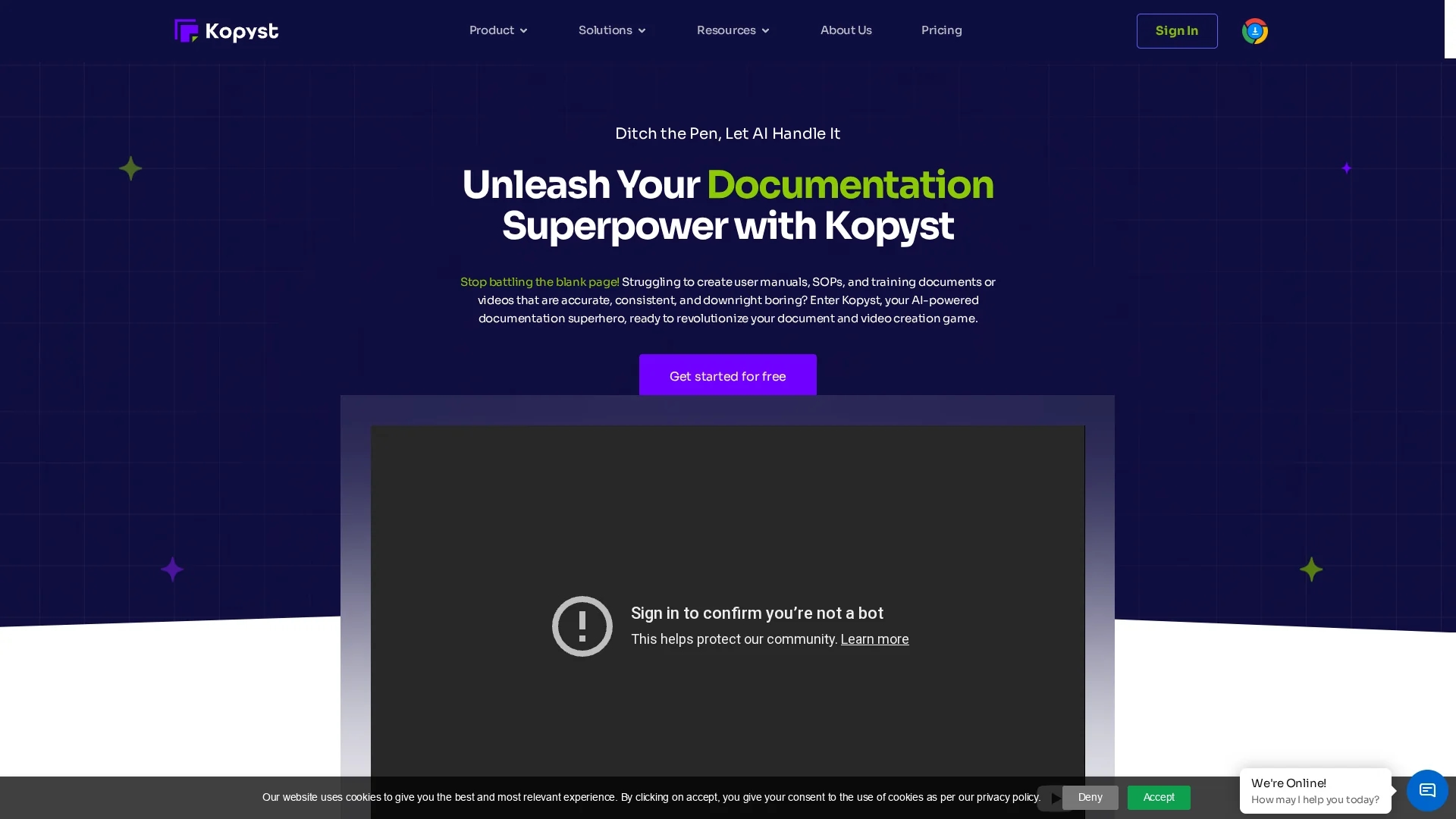 kopyst homepage