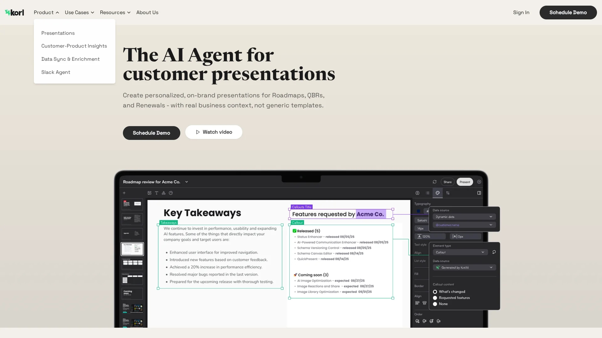 korl homepage