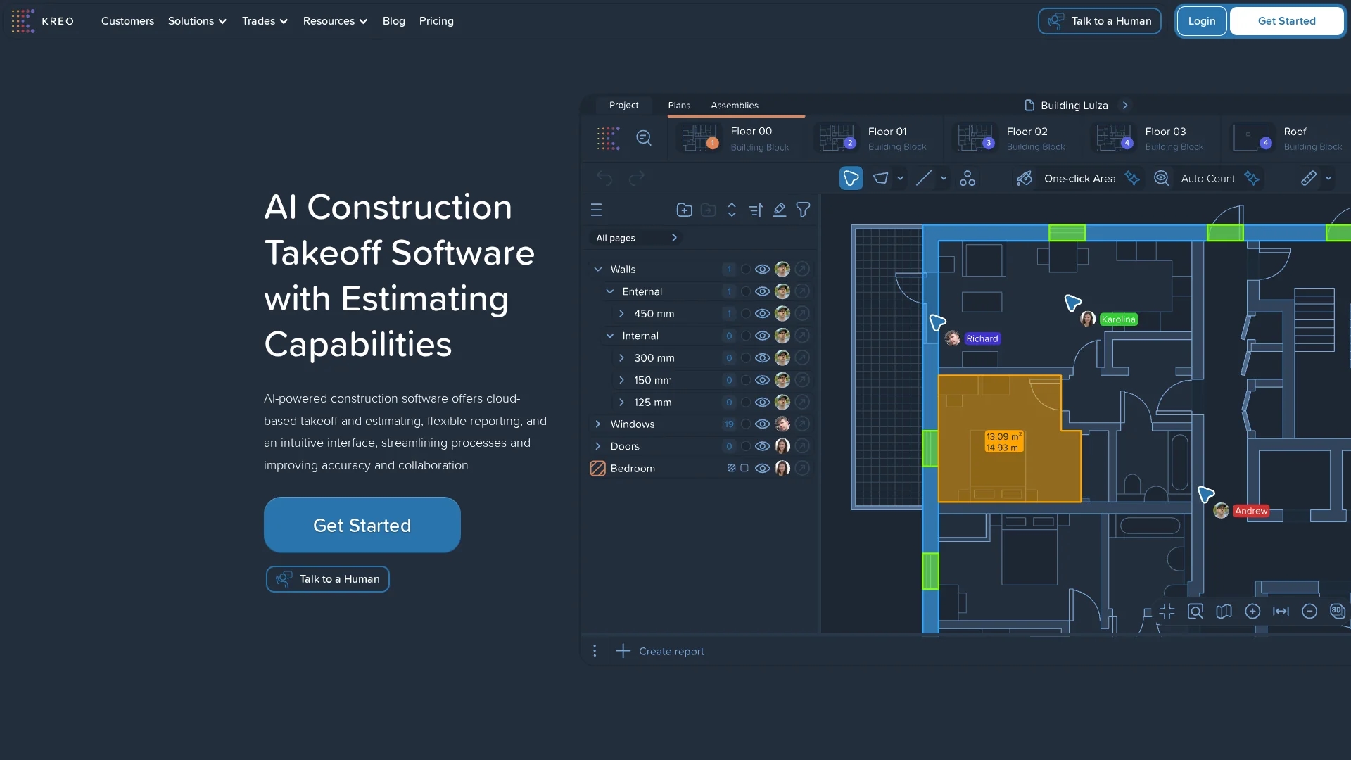 kreo-software homepage