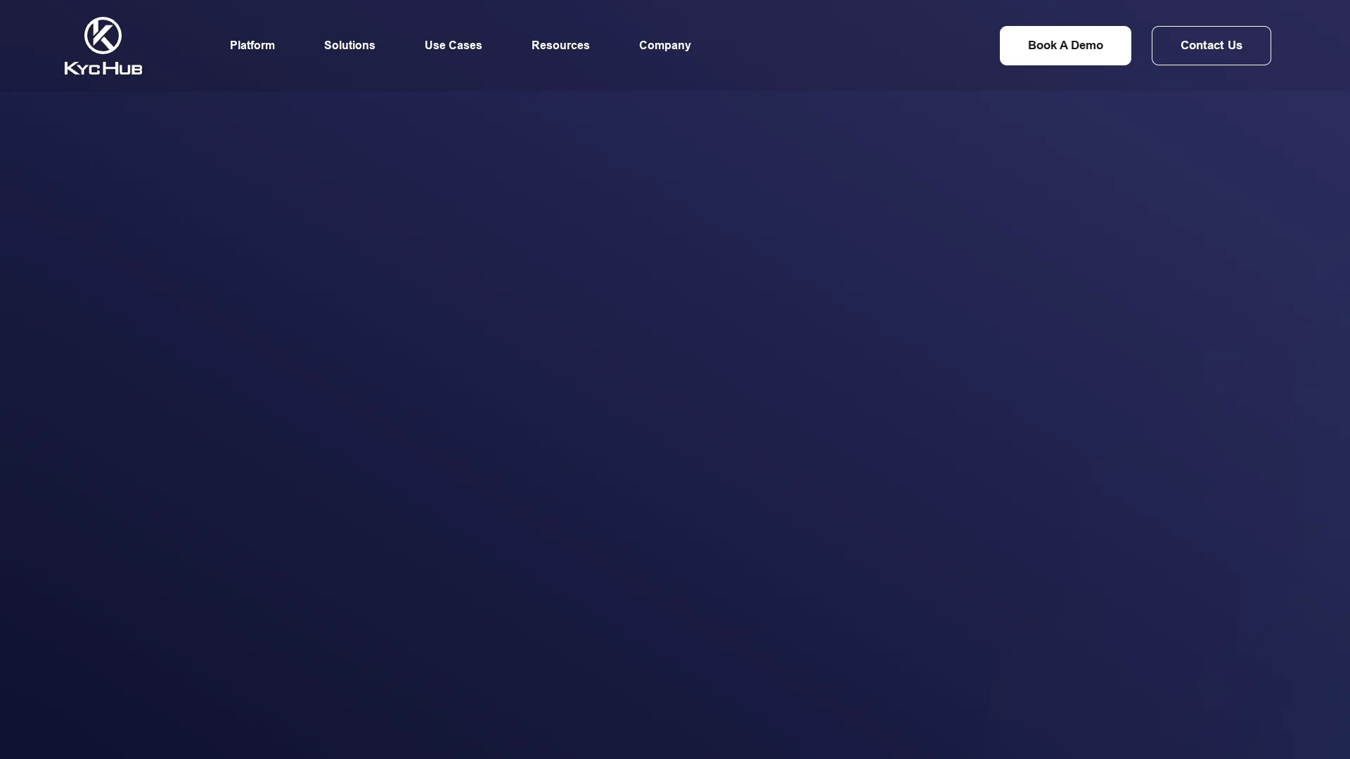 kyc-hub homepage