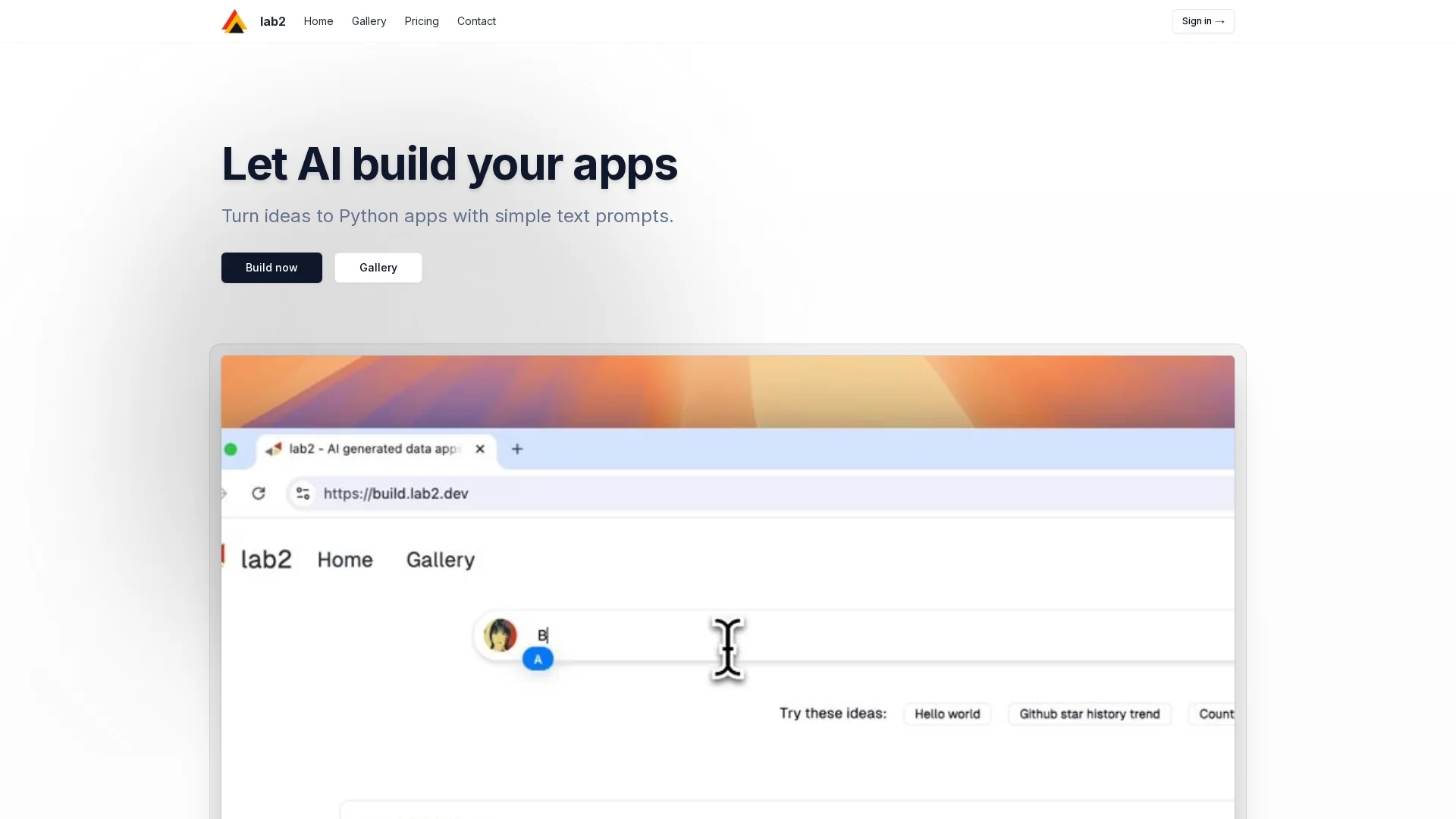 lab2-dev homepage