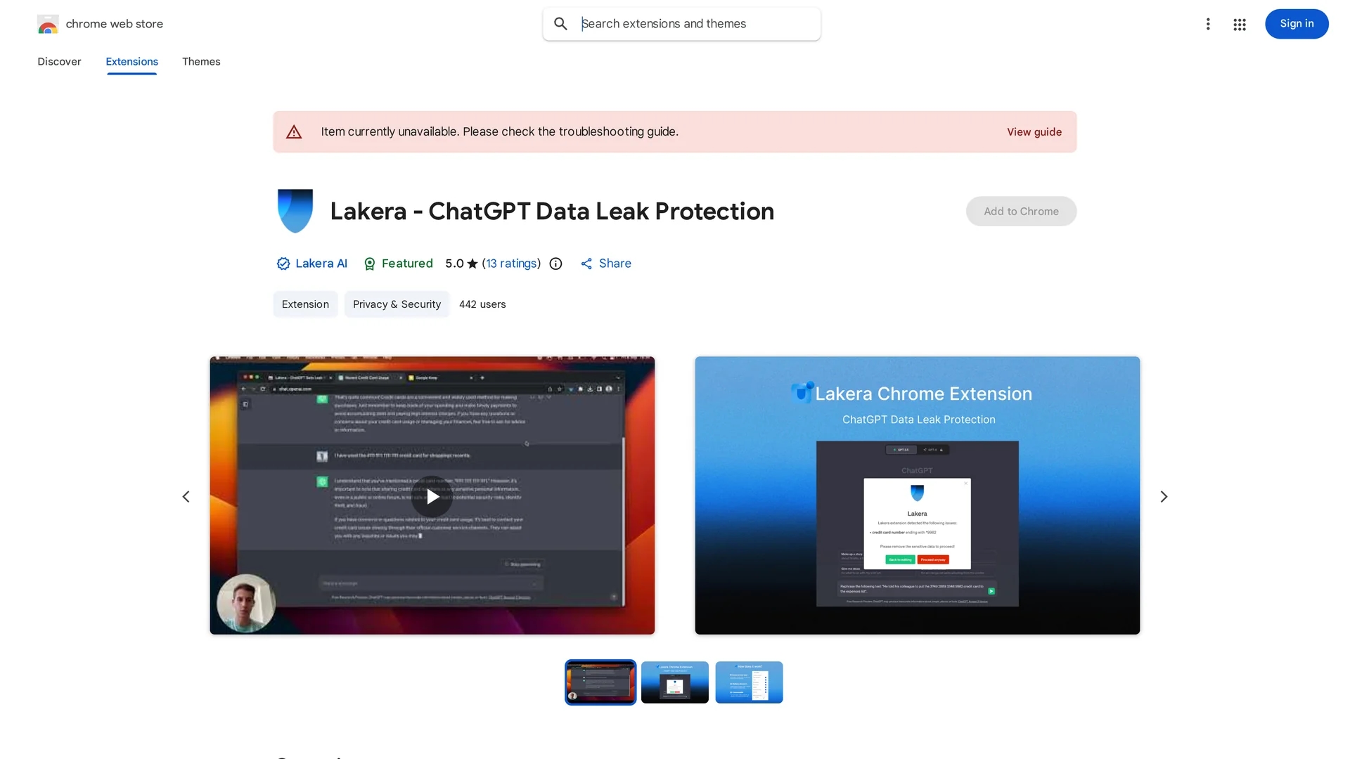 lakera homepage