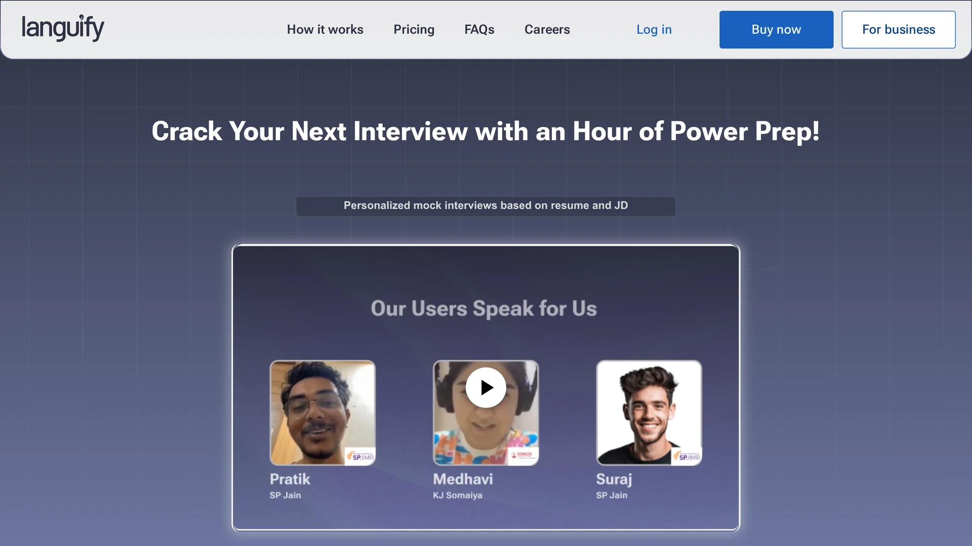 languify homepage