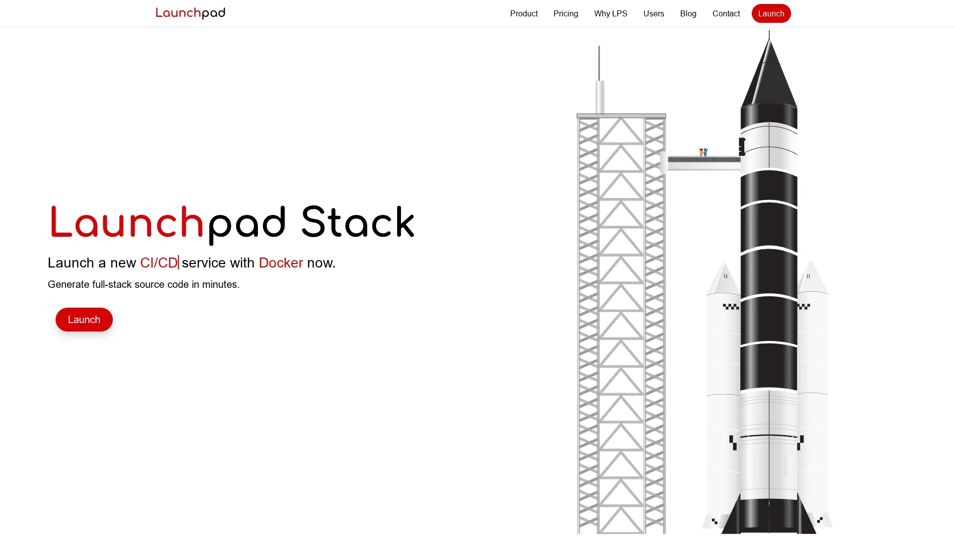 launchpad-stack homepage