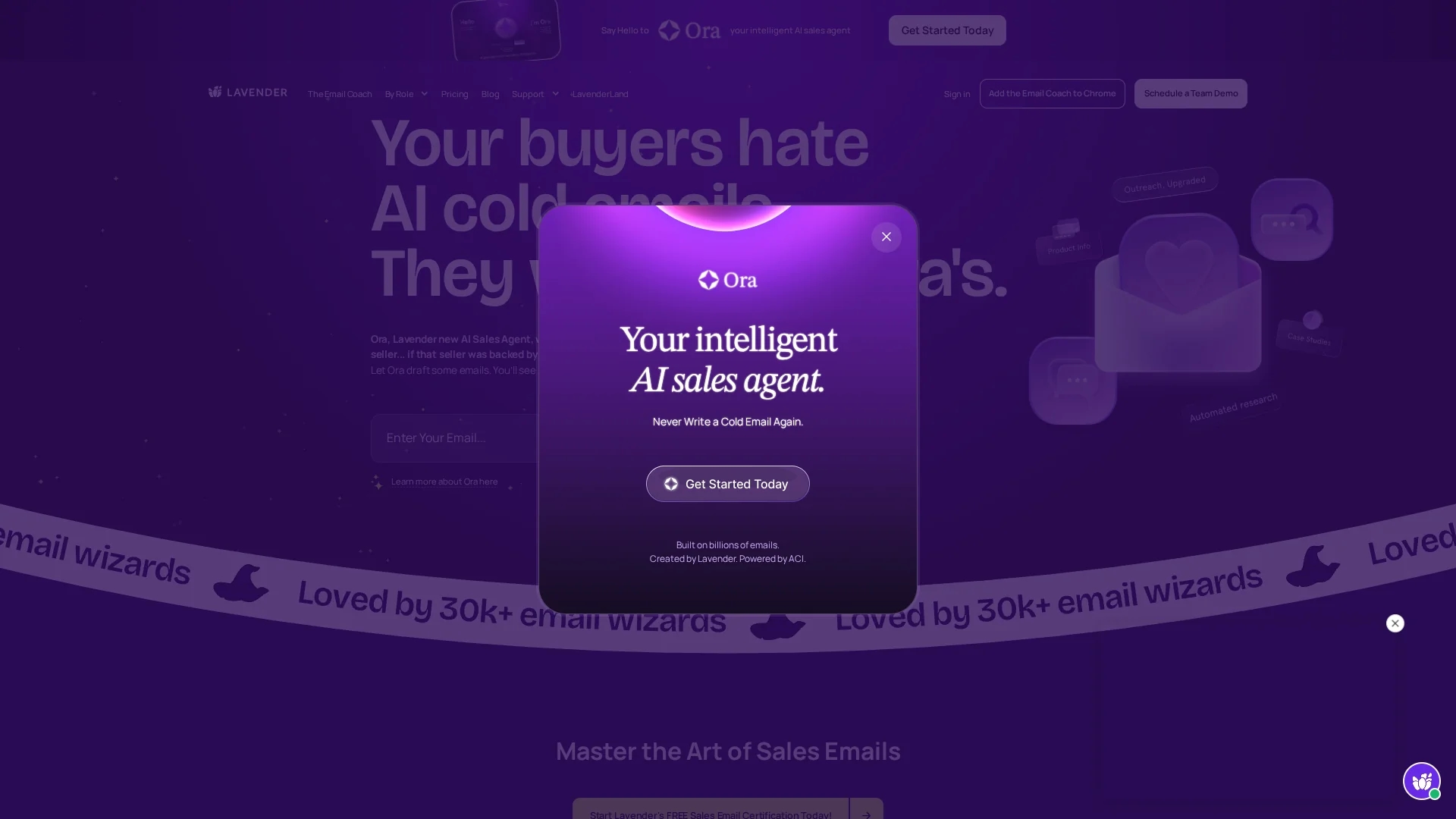 lavender homepage