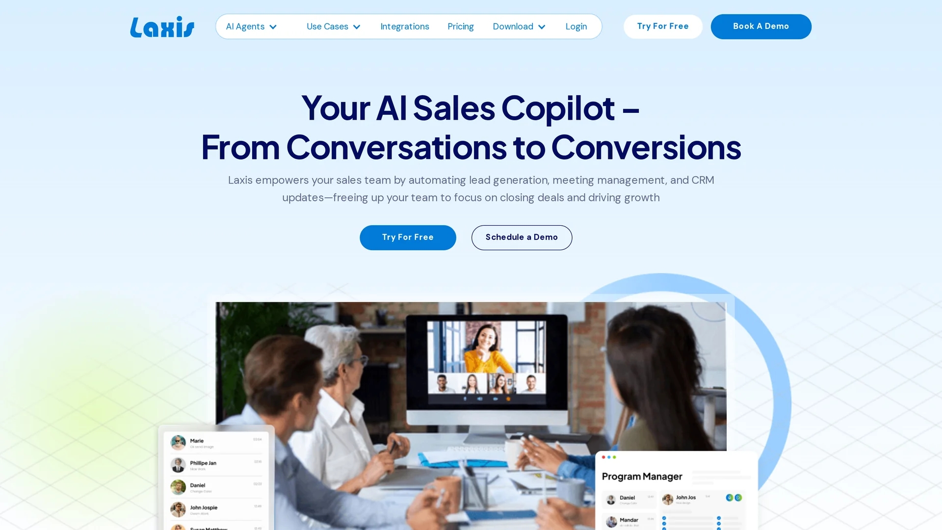 laxis homepage