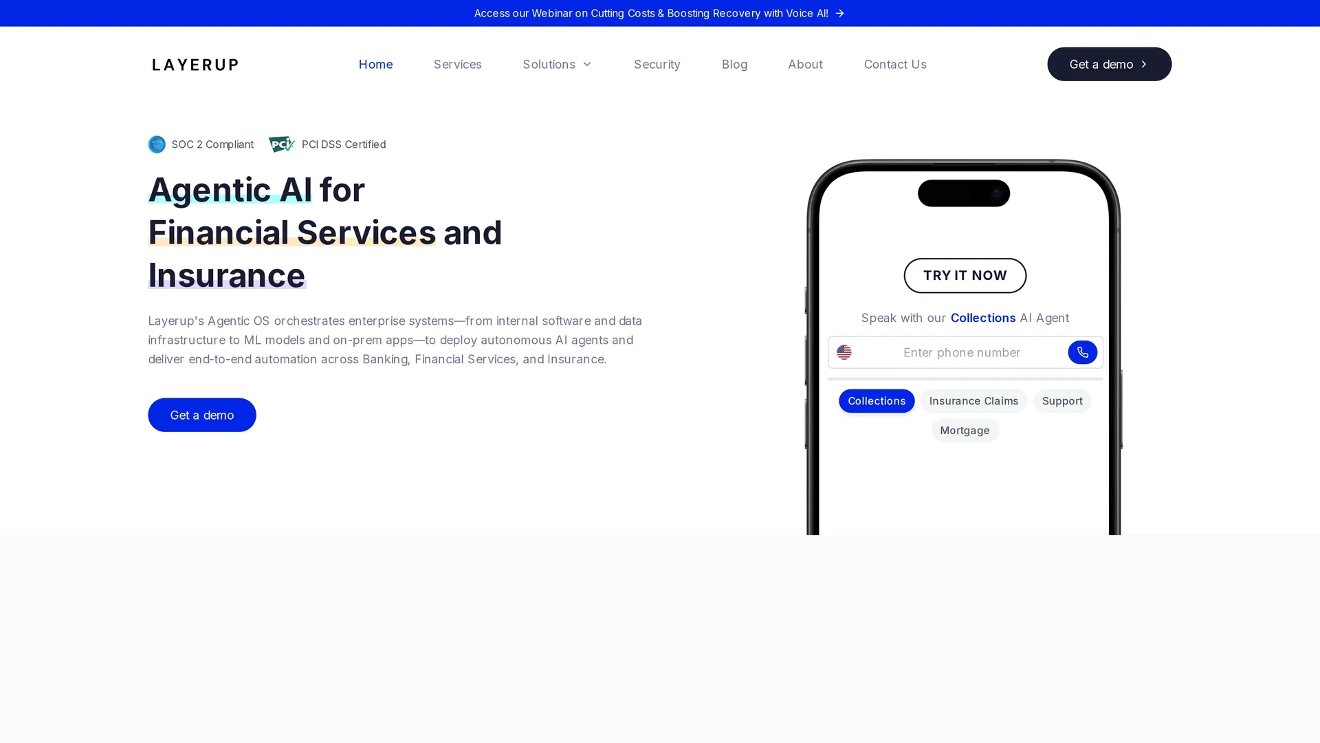 layerup homepage