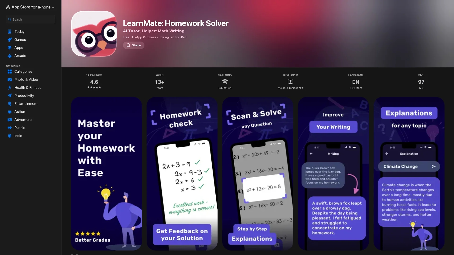 learnmate homepage