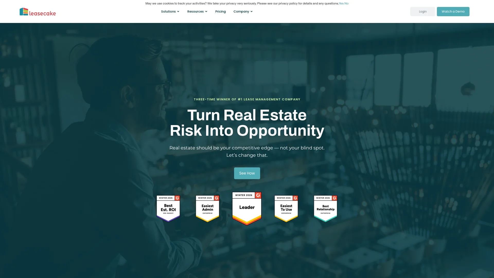 leasecake homepage