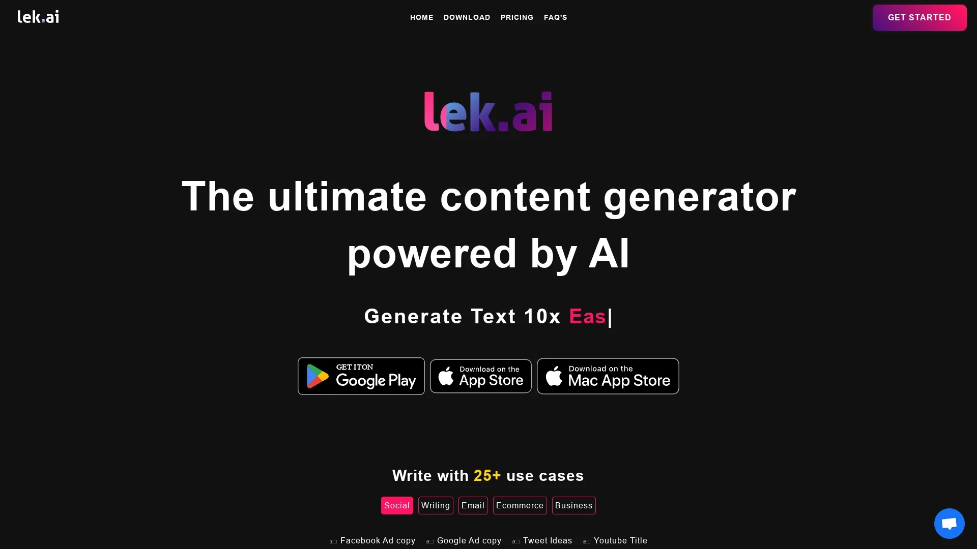 lek homepage