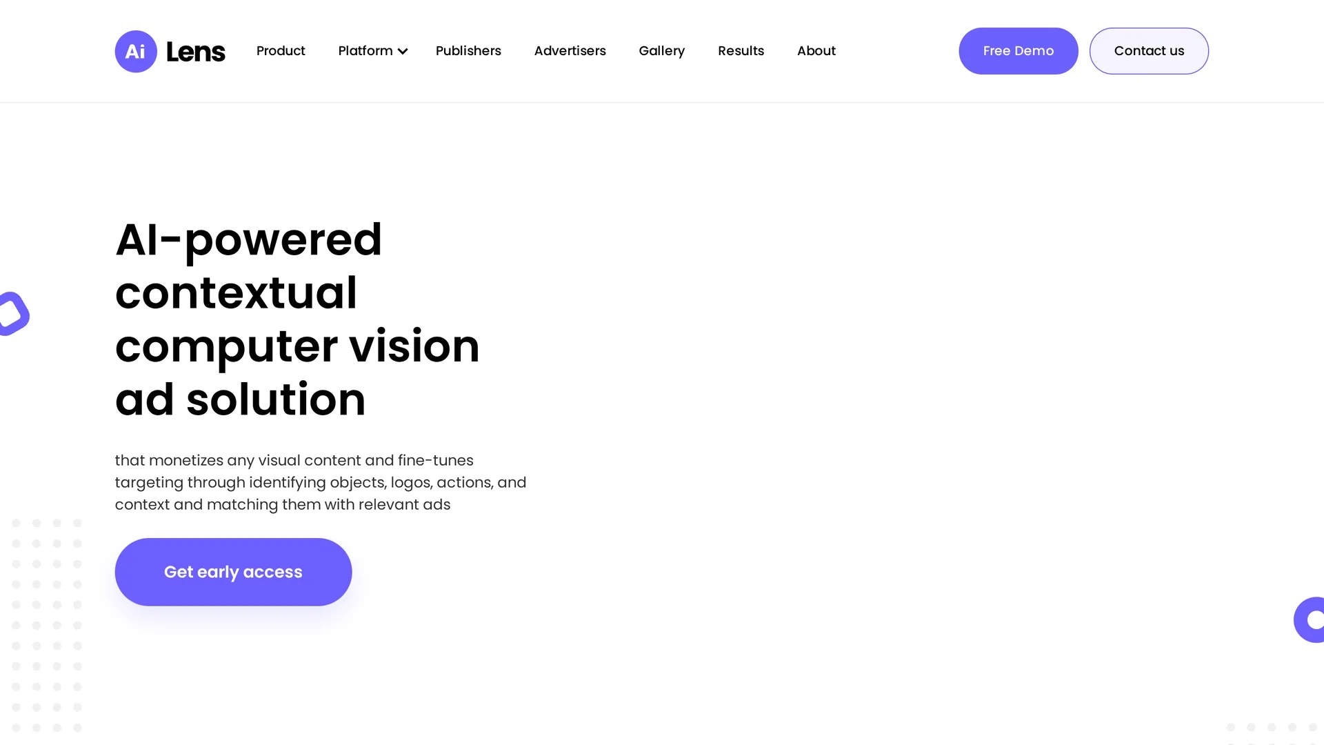 lensai homepage