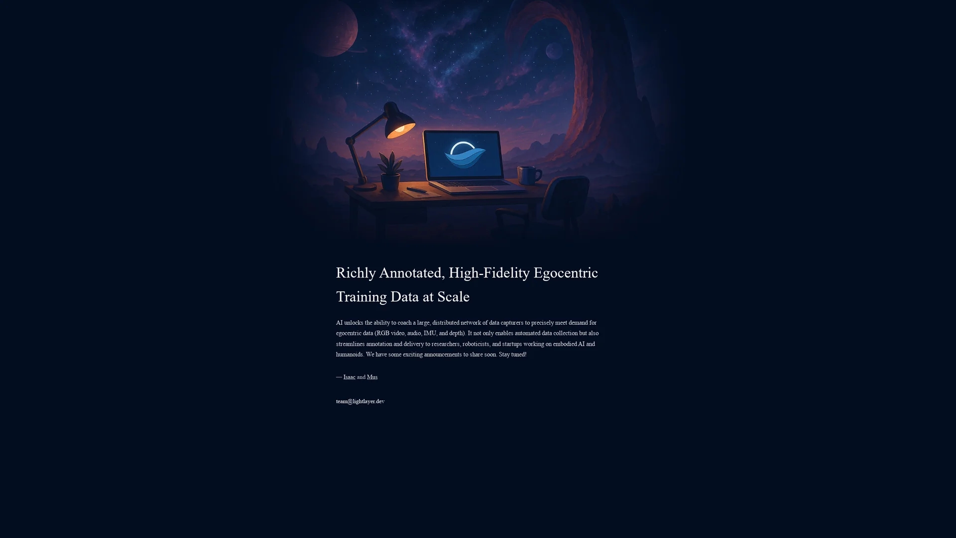 lightlayer homepage