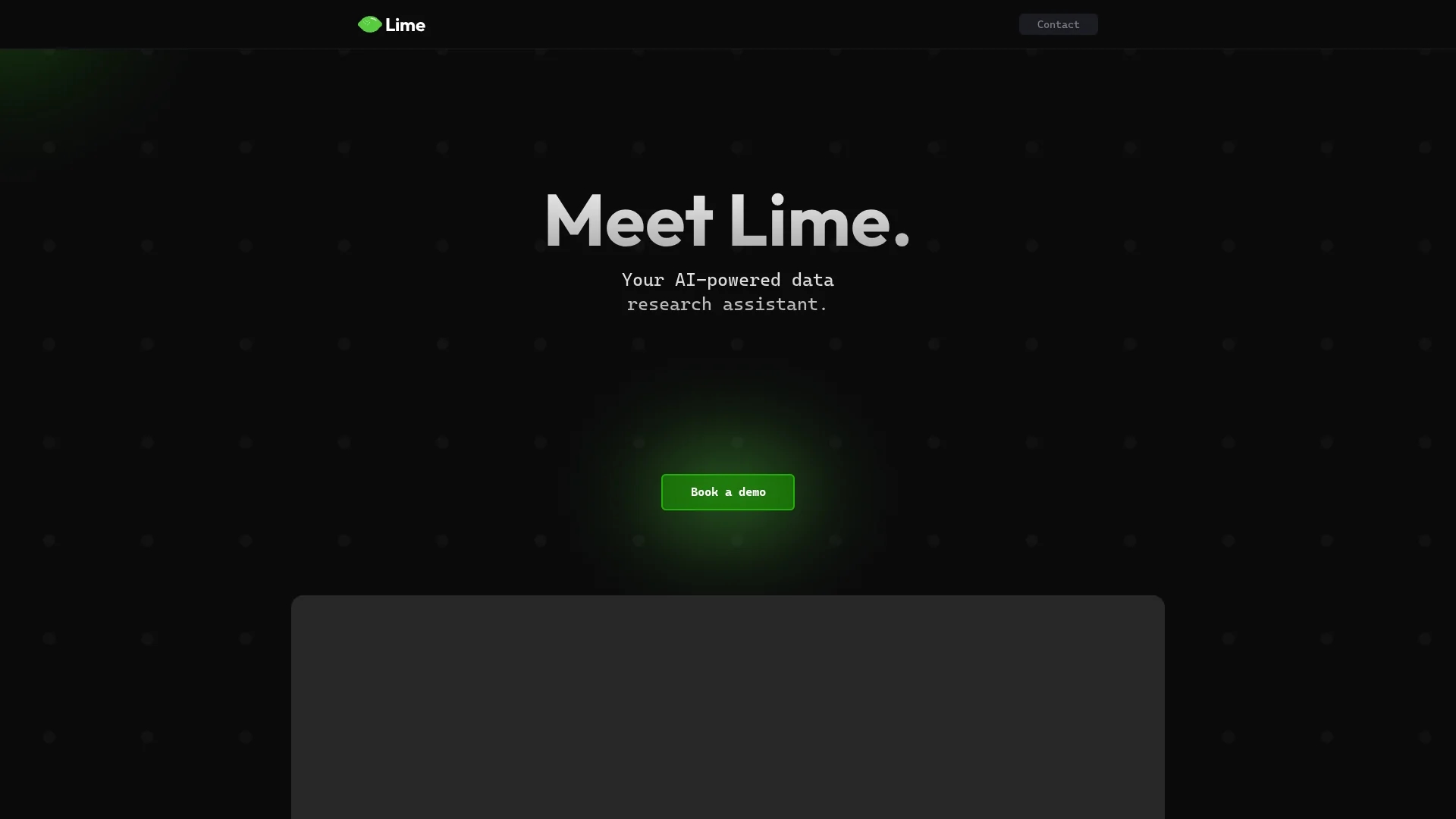 lime-ai homepage