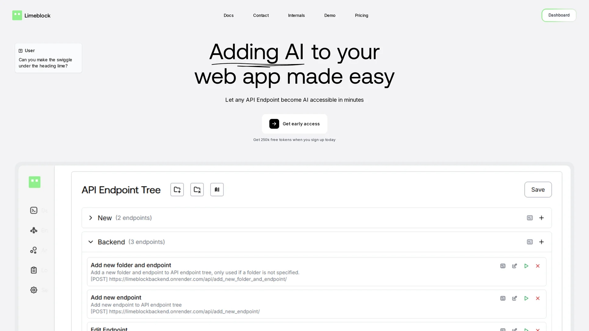 limeblock homepage