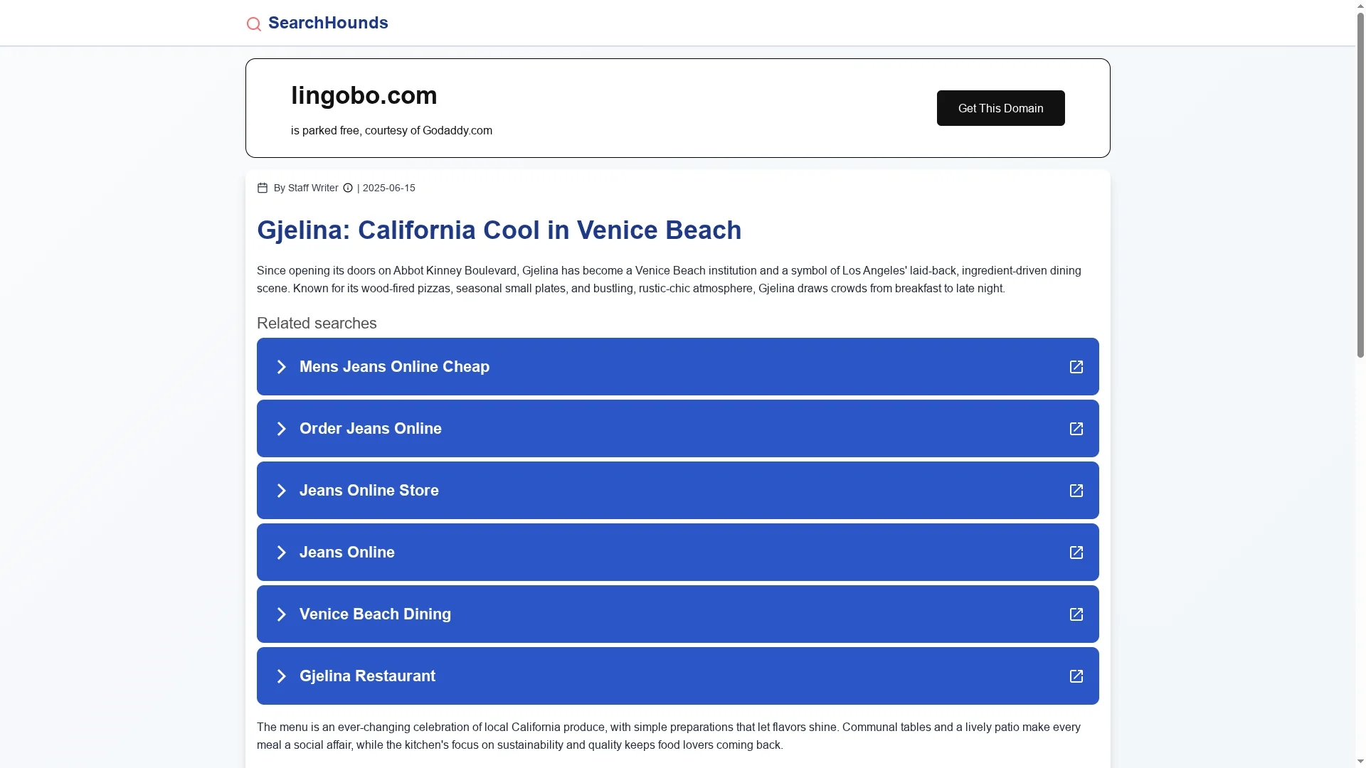 lingobo homepage