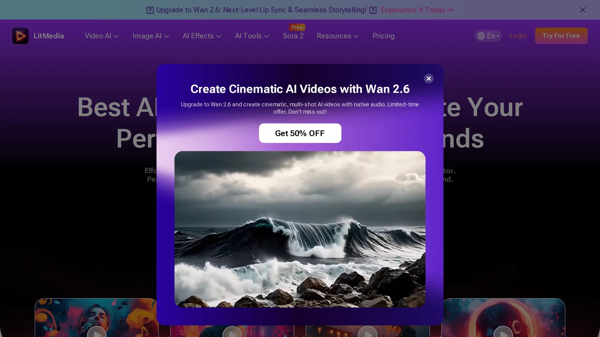 litmusic homepage