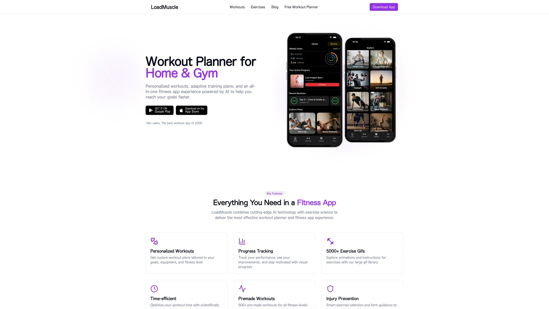 loadmuscle homepage