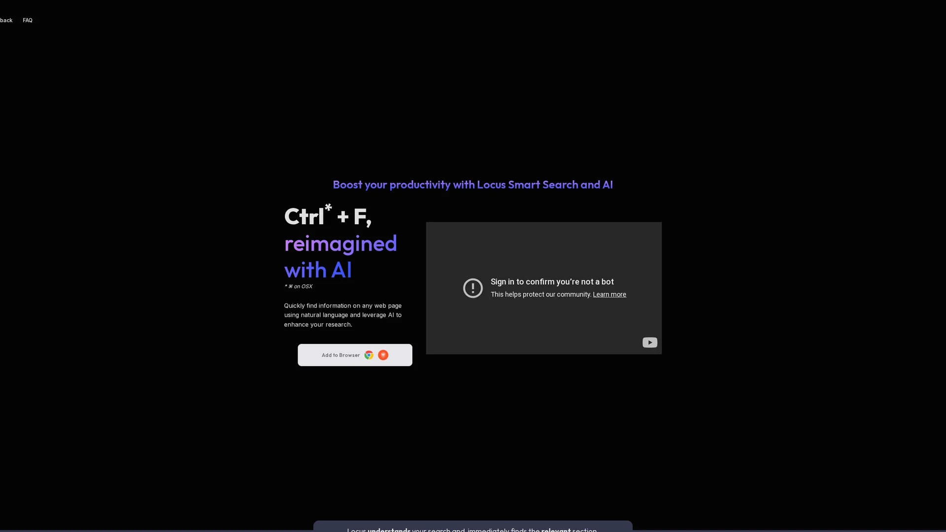 locus homepage