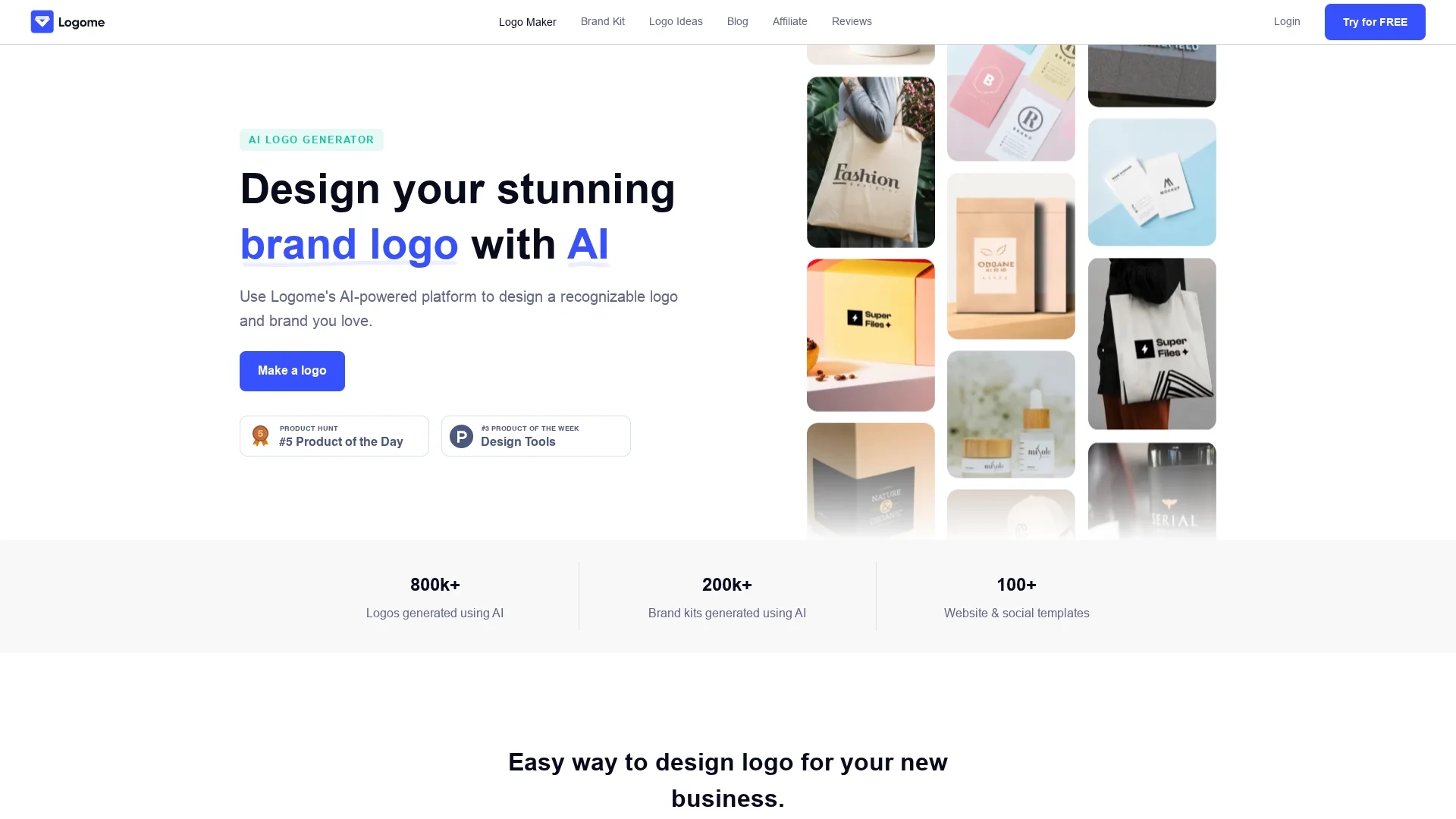 logome-ai homepage