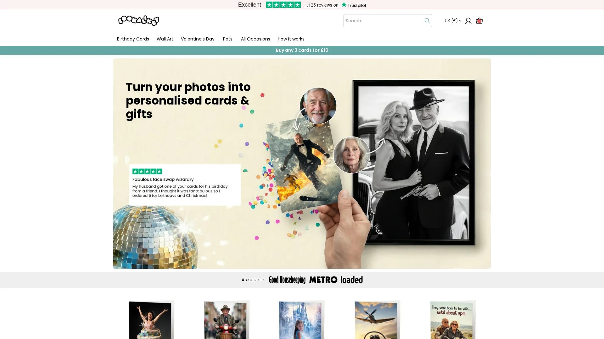lookalikey homepage