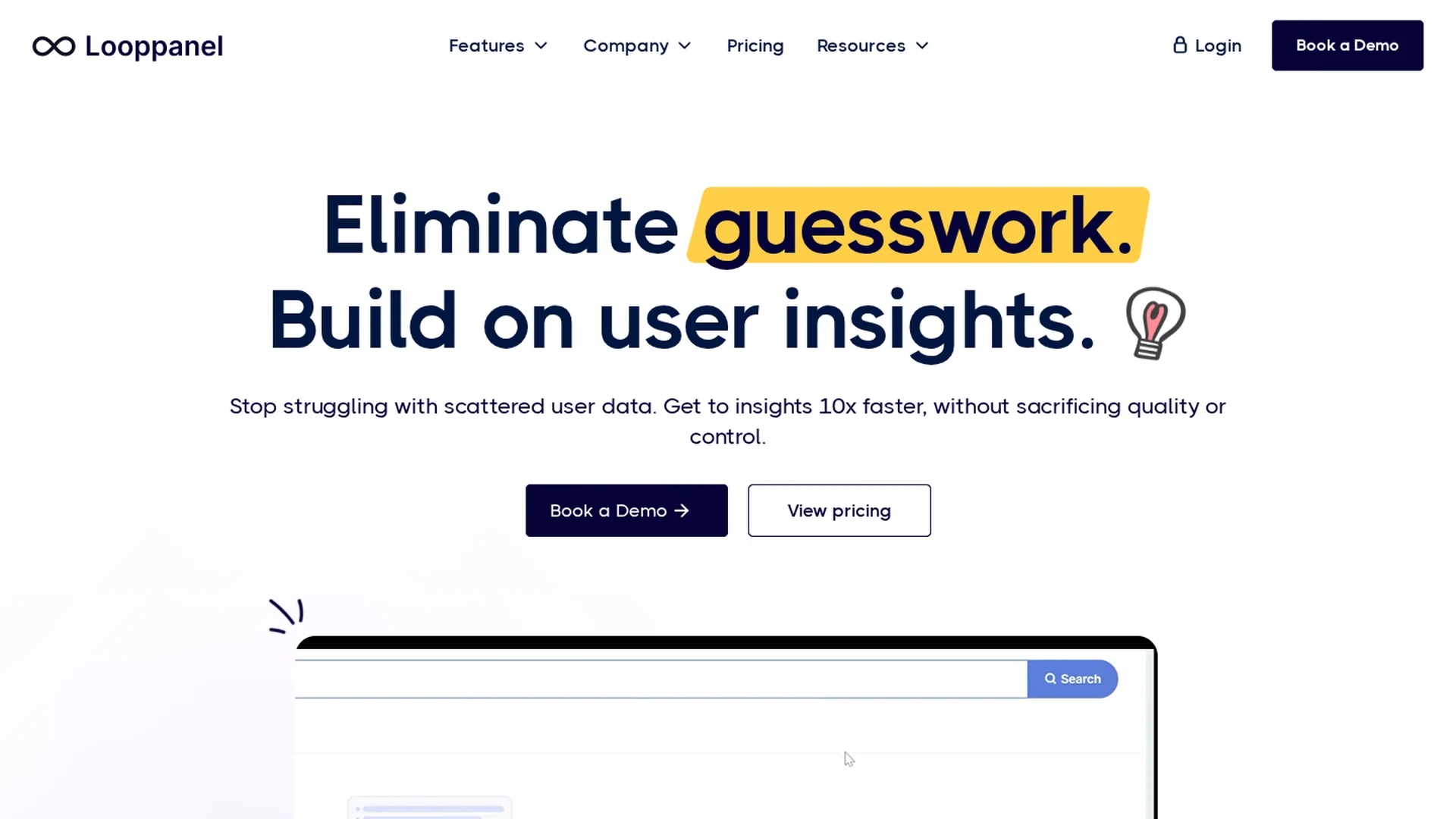 looppanel homepage