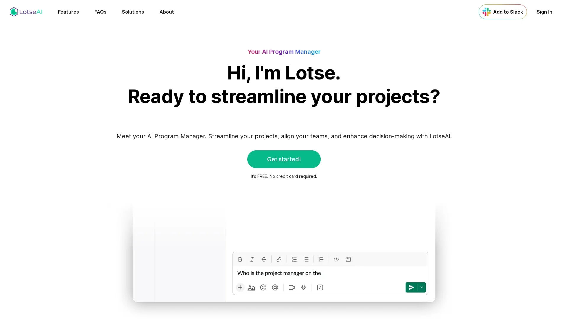 lotse homepage