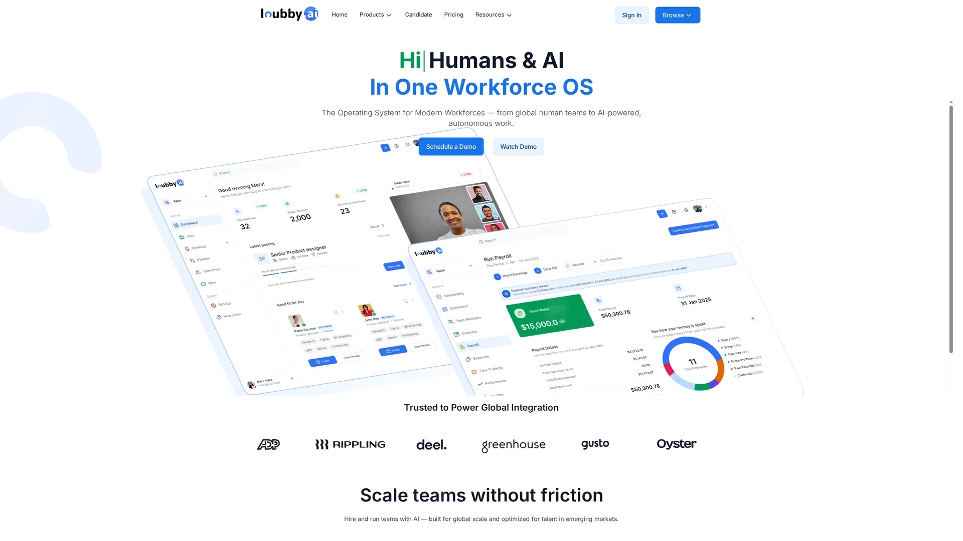 loubby-ai homepage