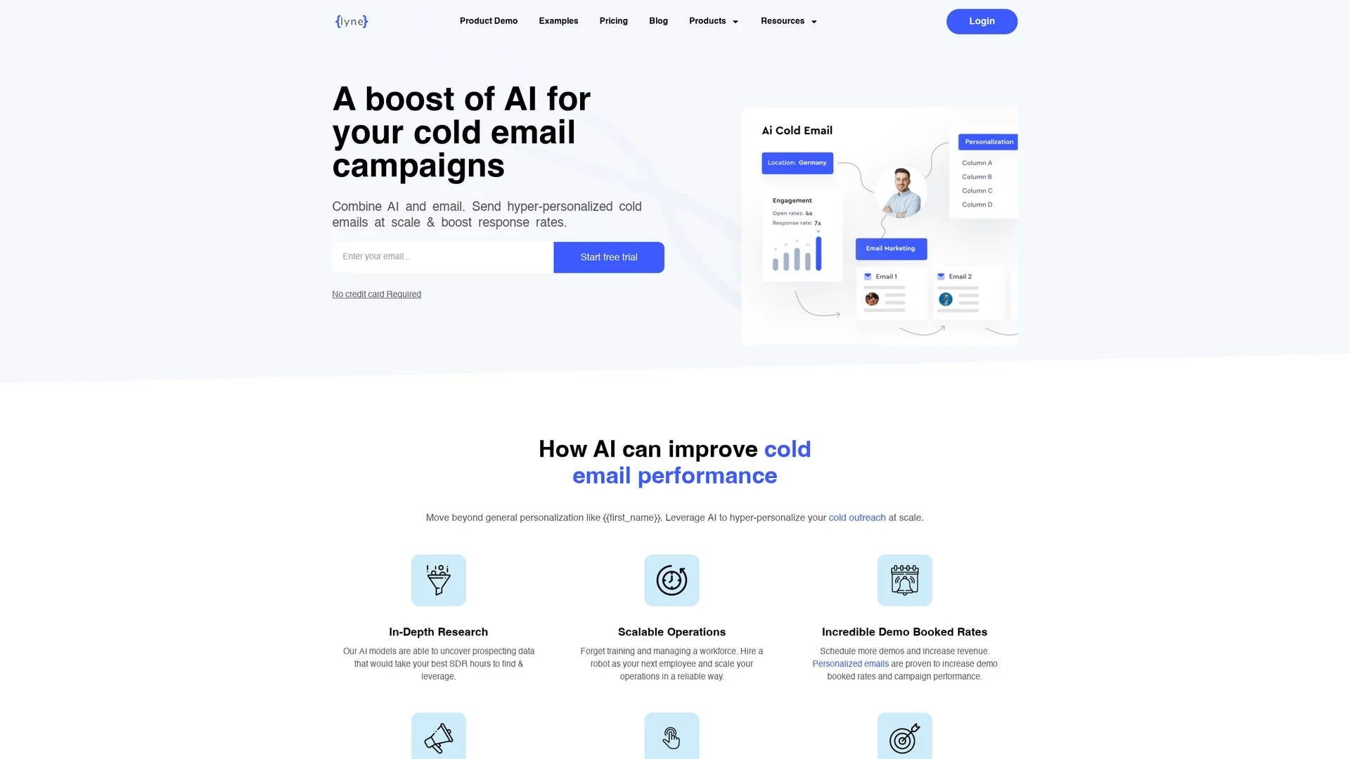 lyne-ai homepage