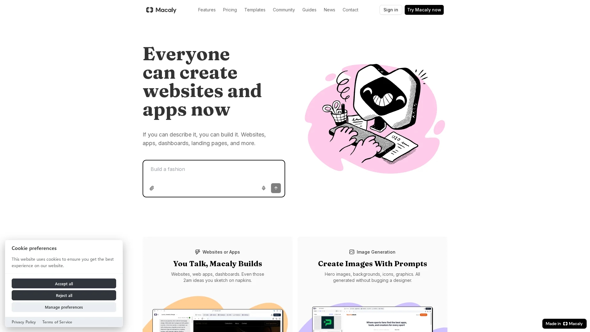 macaly homepage