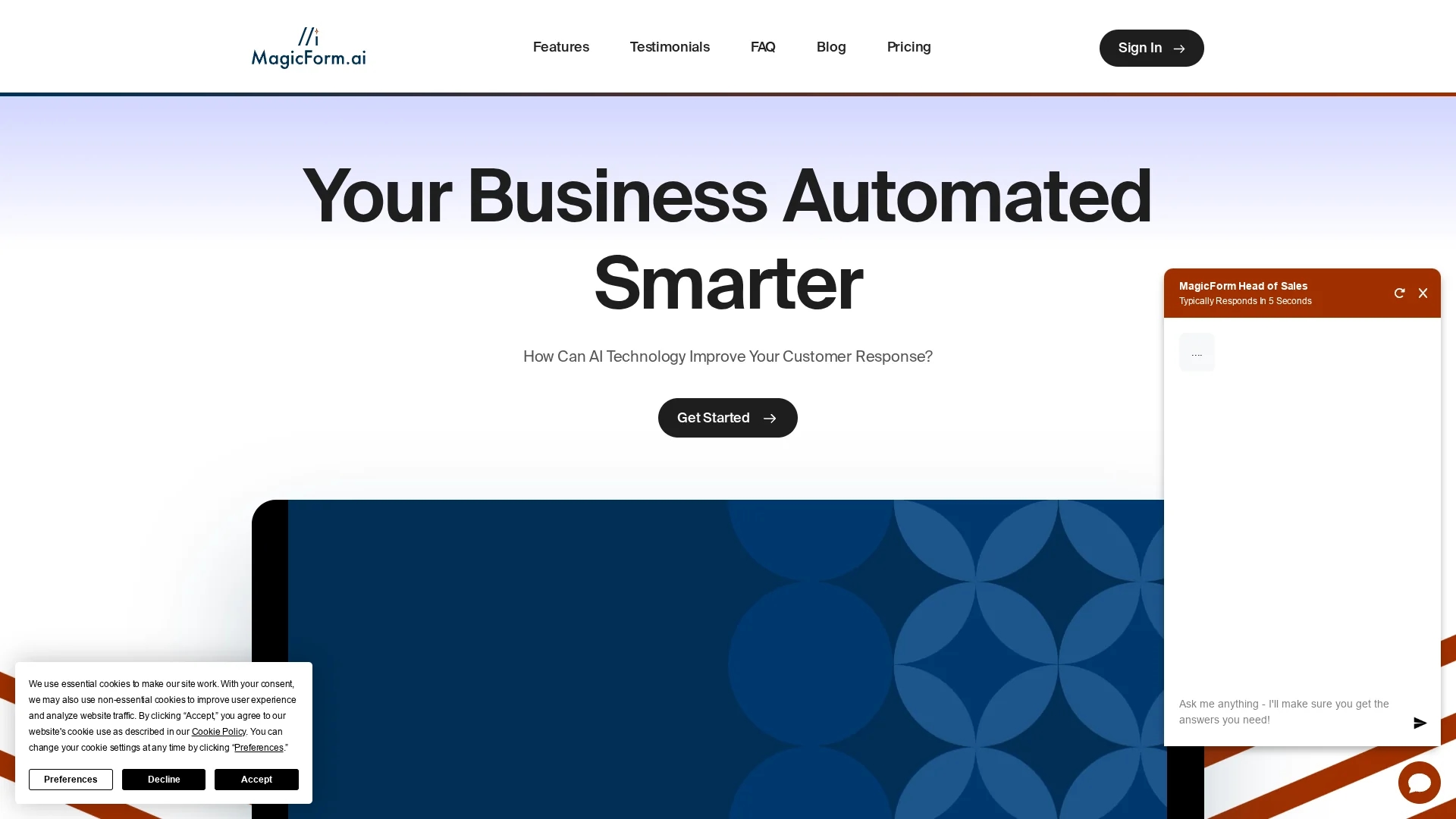 magicform homepage