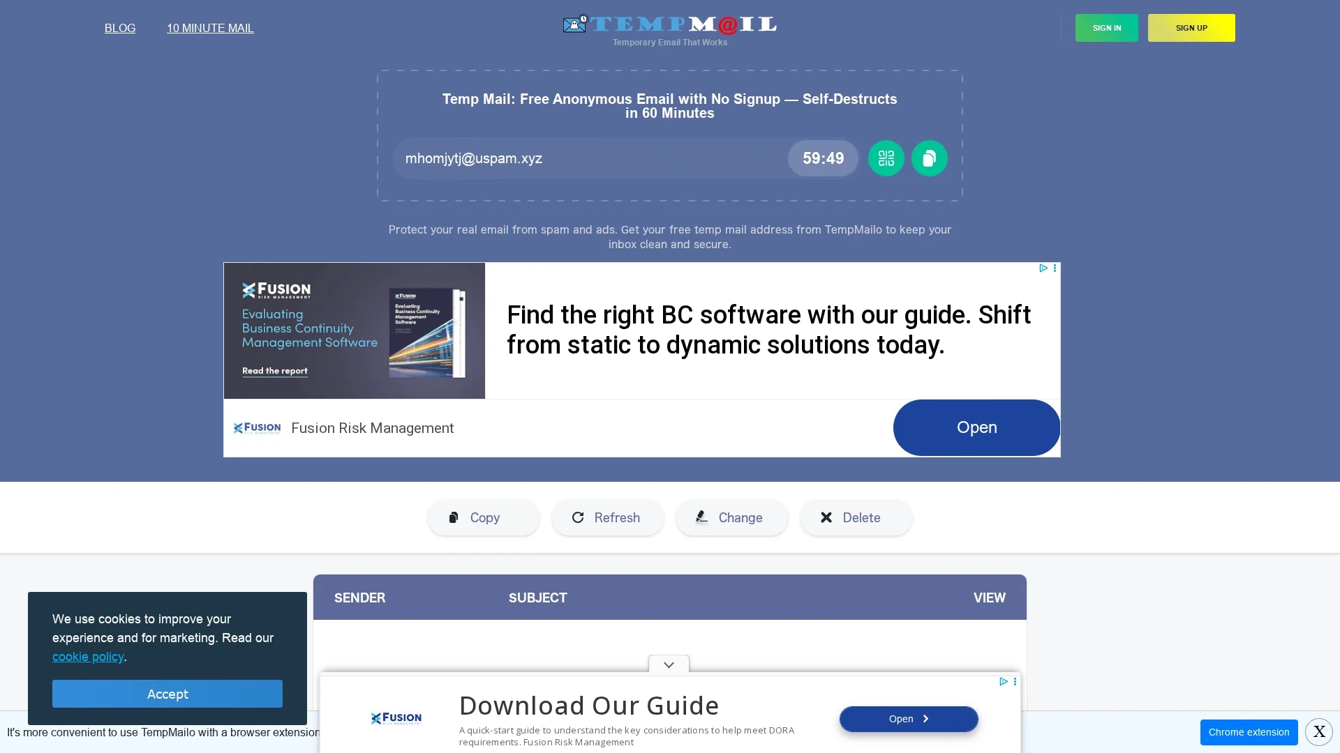 mailfast homepage