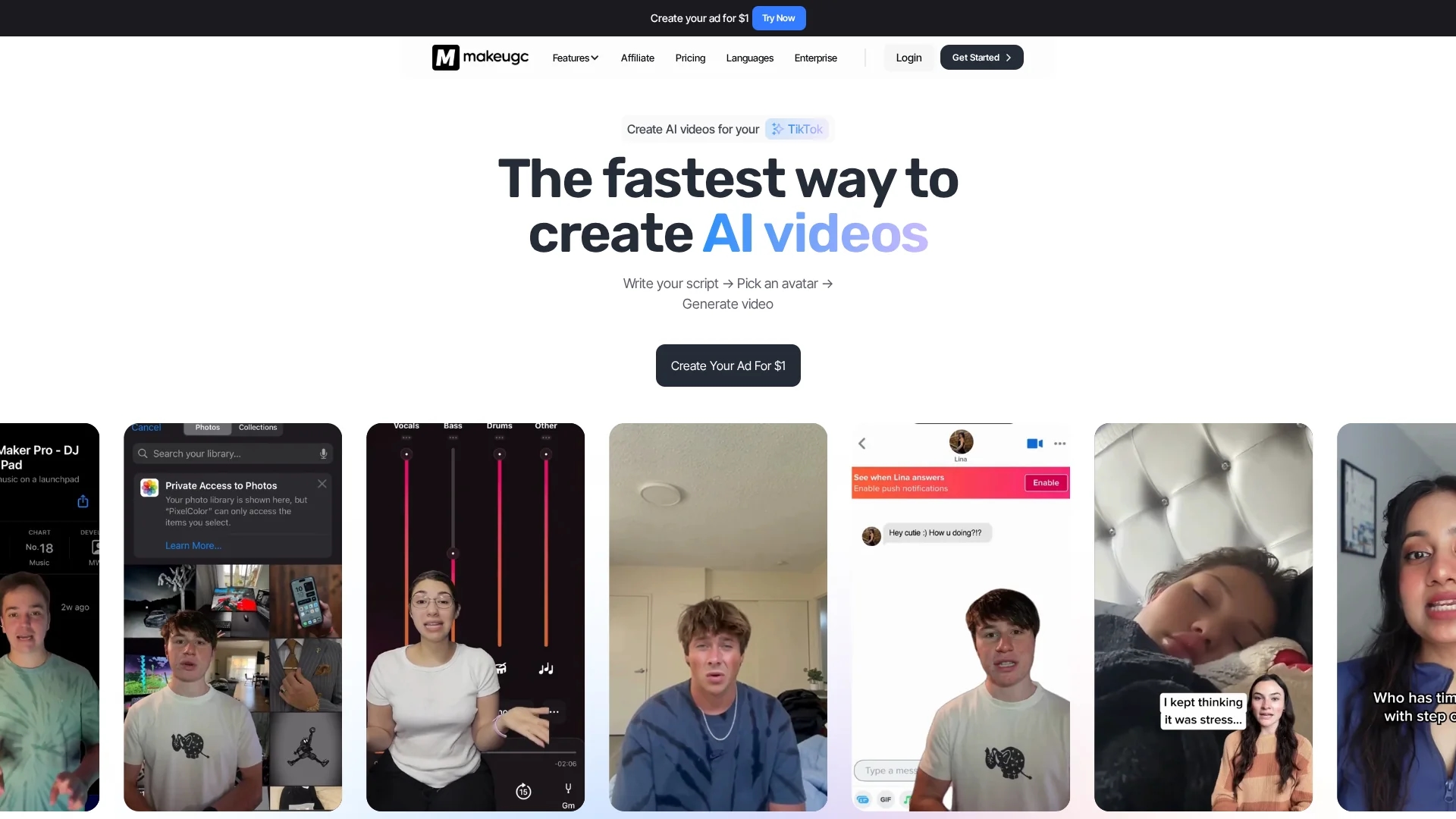 makeugc homepage