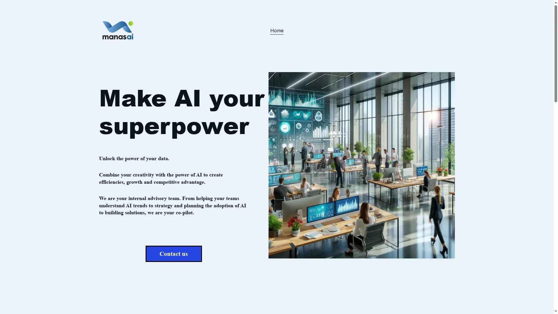 manas homepage