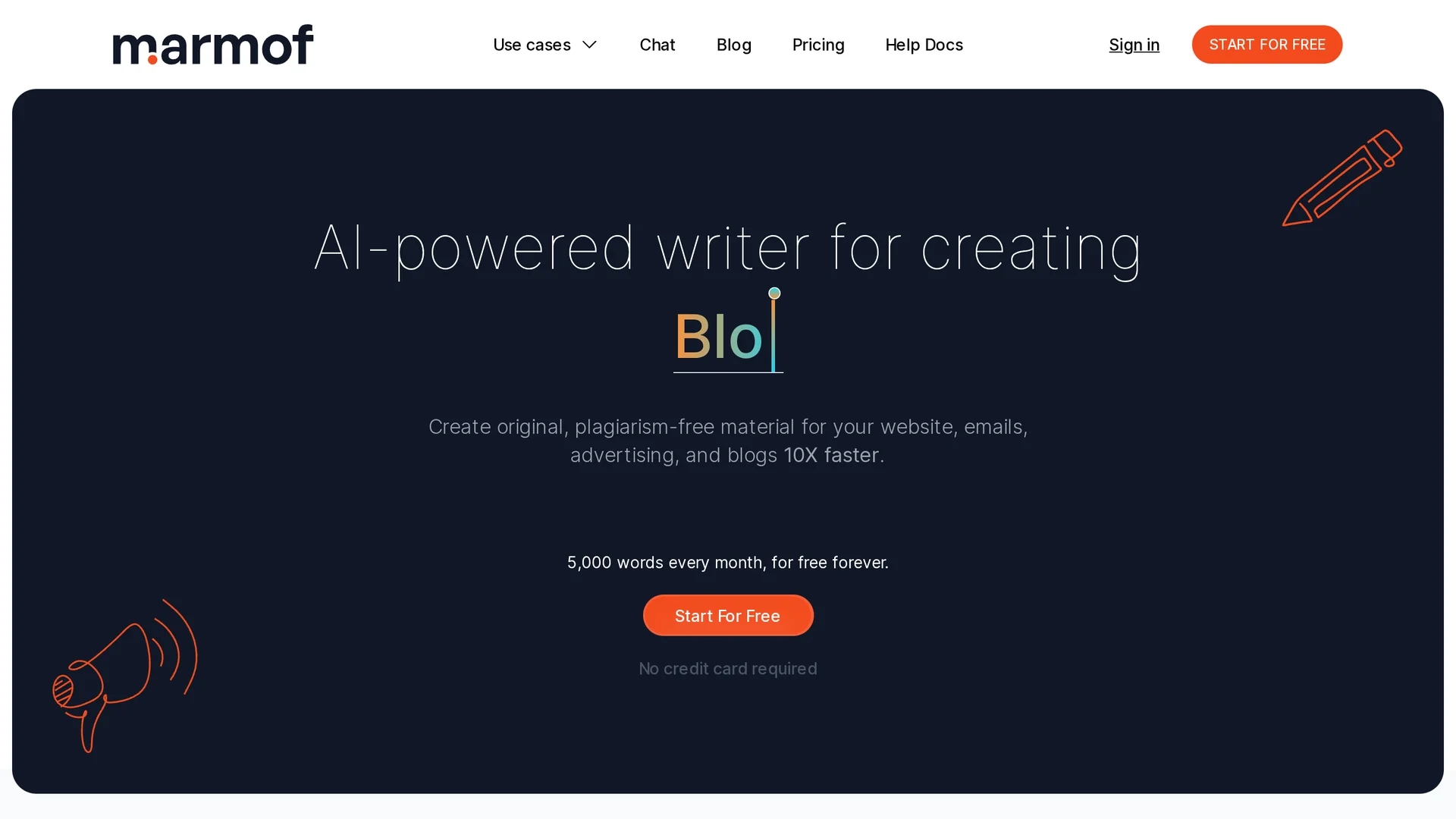 marmof homepage