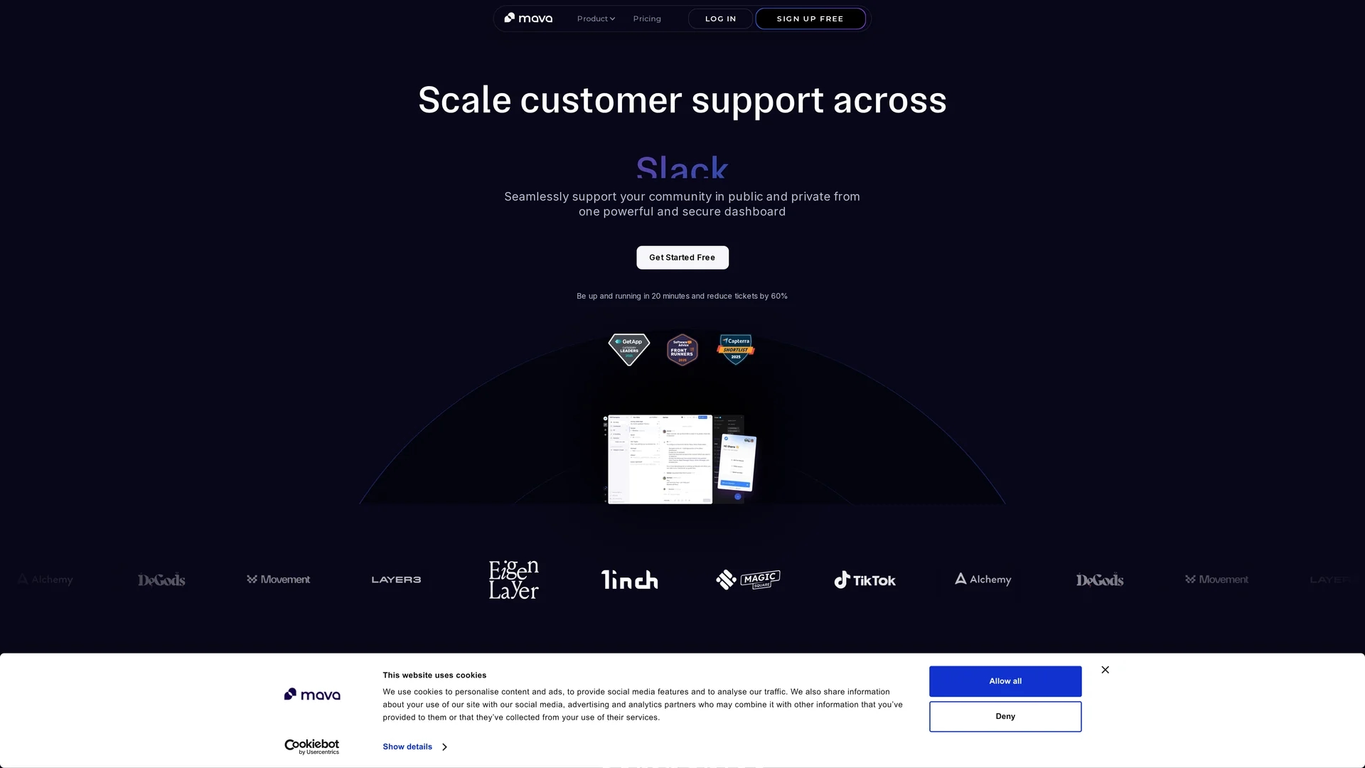 mava homepage
