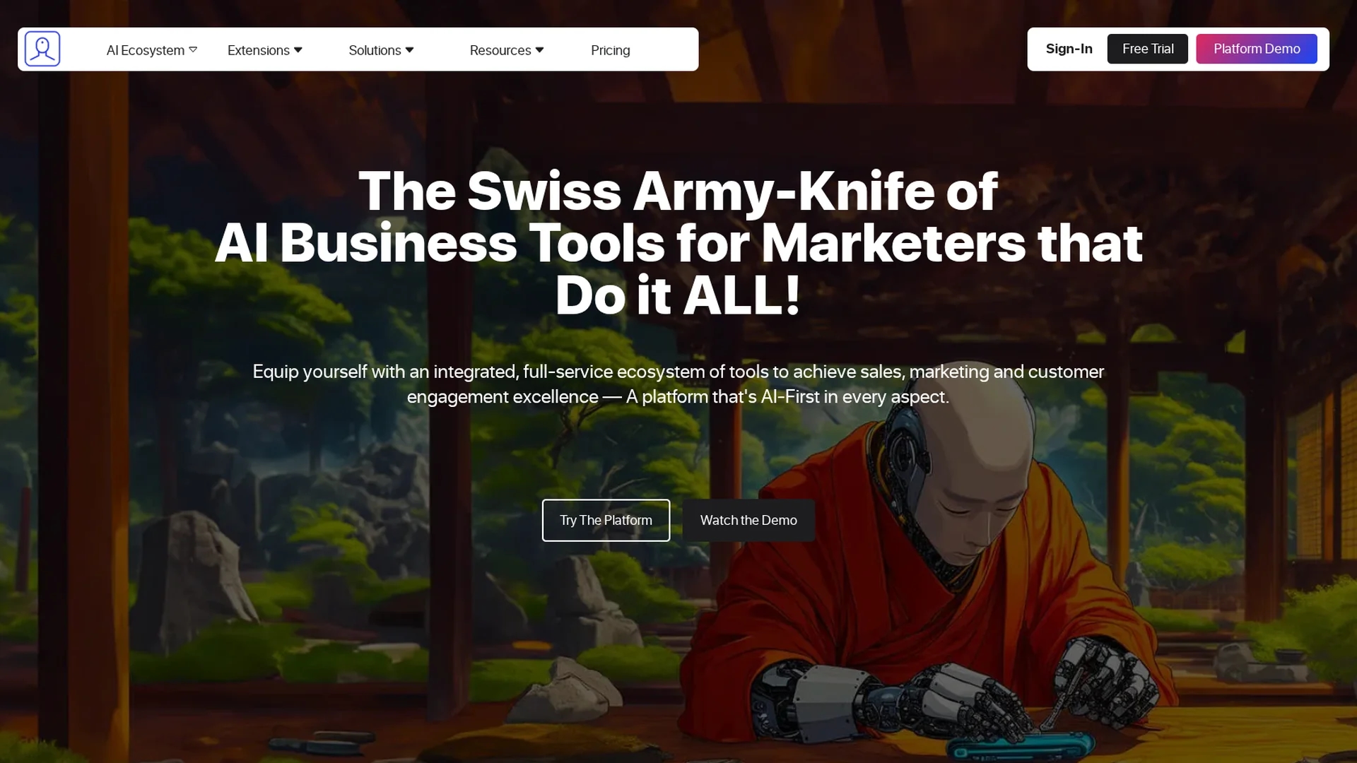 mediamonk-ai homepage