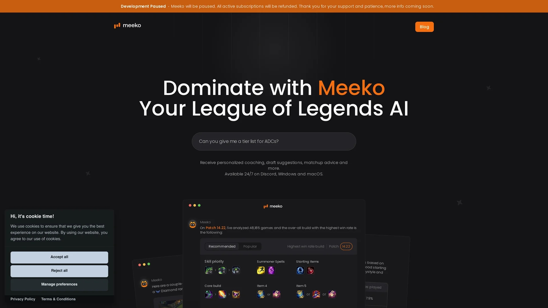 meeko homepage