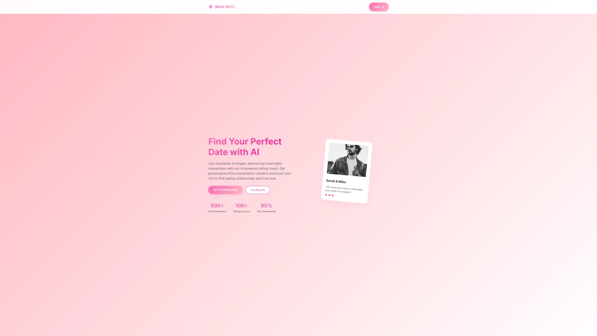 meet-millie homepage