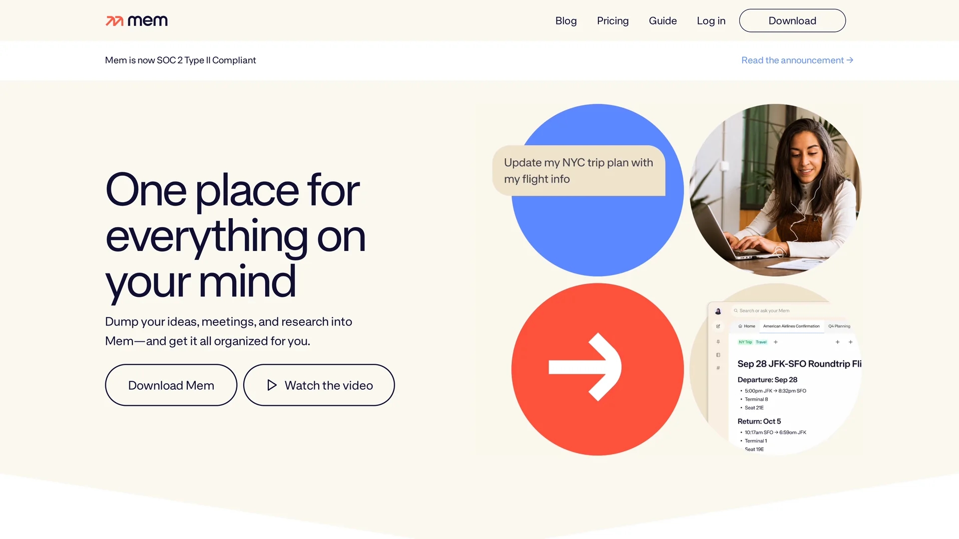 mem homepage