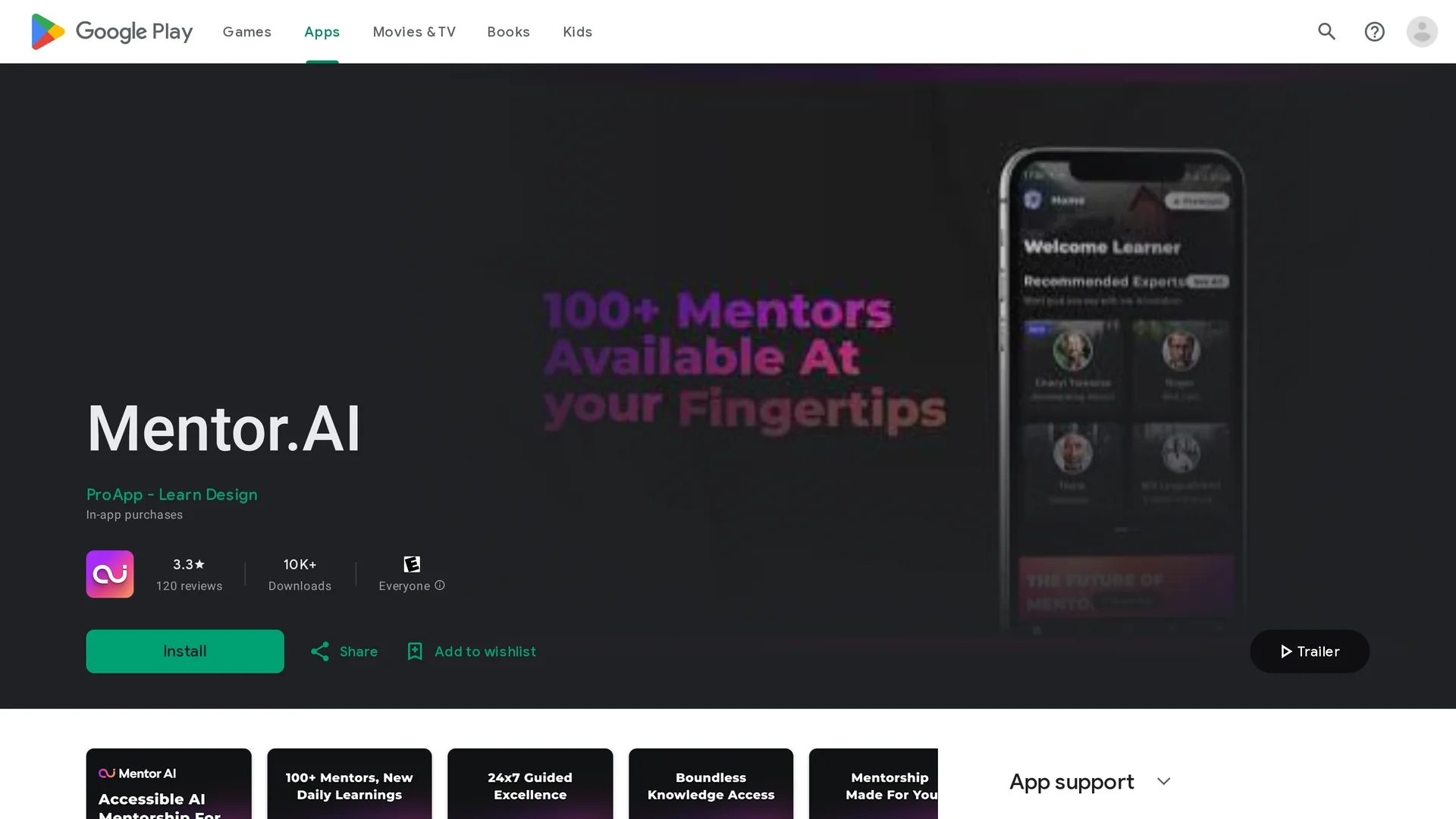 mentor-ai homepage